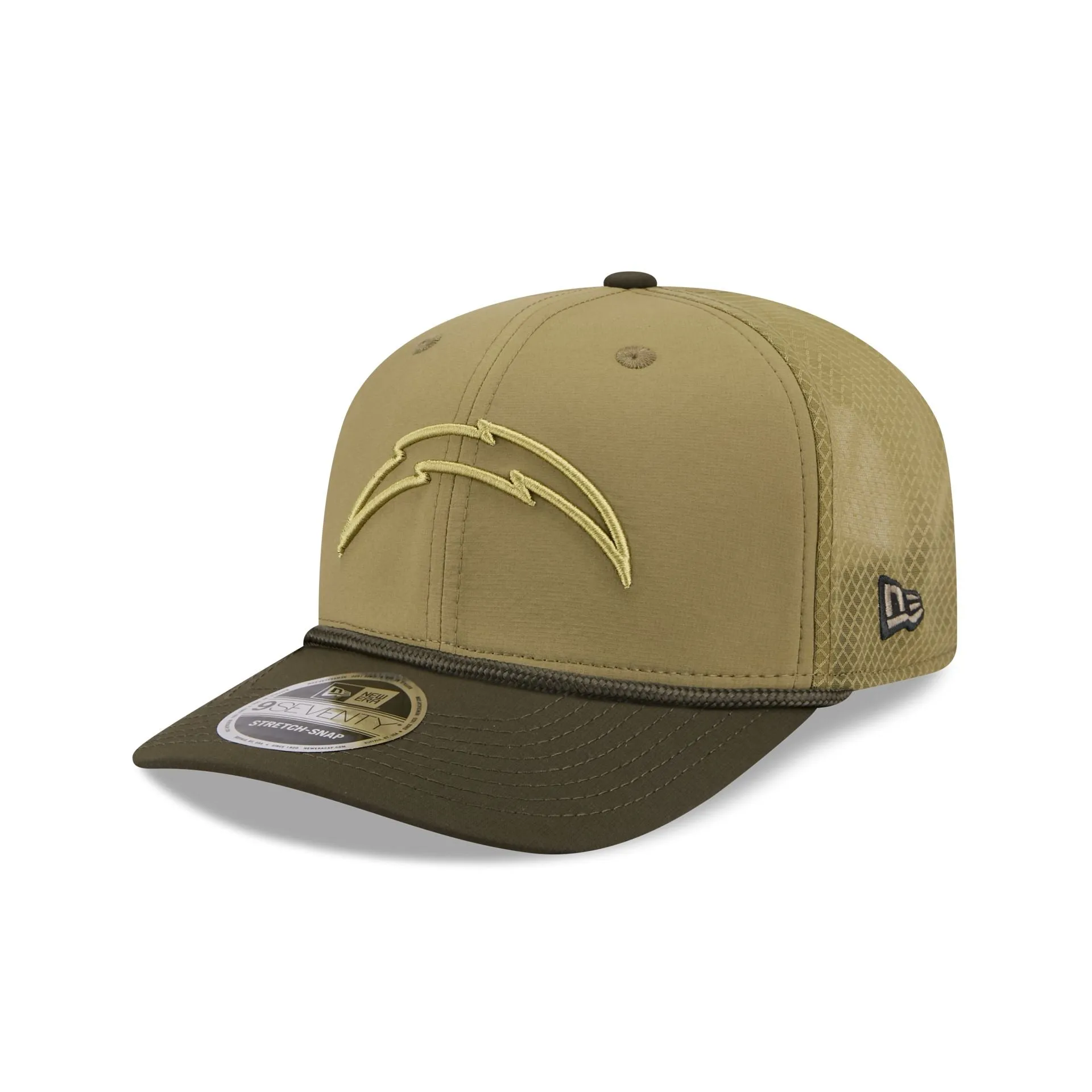 Los Angeles Chargers 2025 Salute to Service 9SEVENTY Trucker Hat sold by New Era product image thumbnail 3
