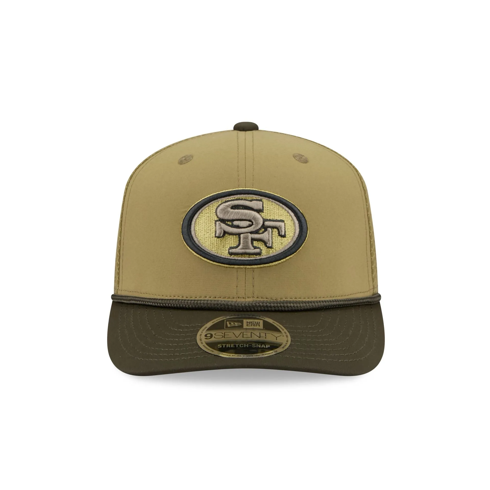 San Francisco 49ers 2025 Salute to Service 9SEVENTY Trucker Hat sold by New Era product image thumbnail 2