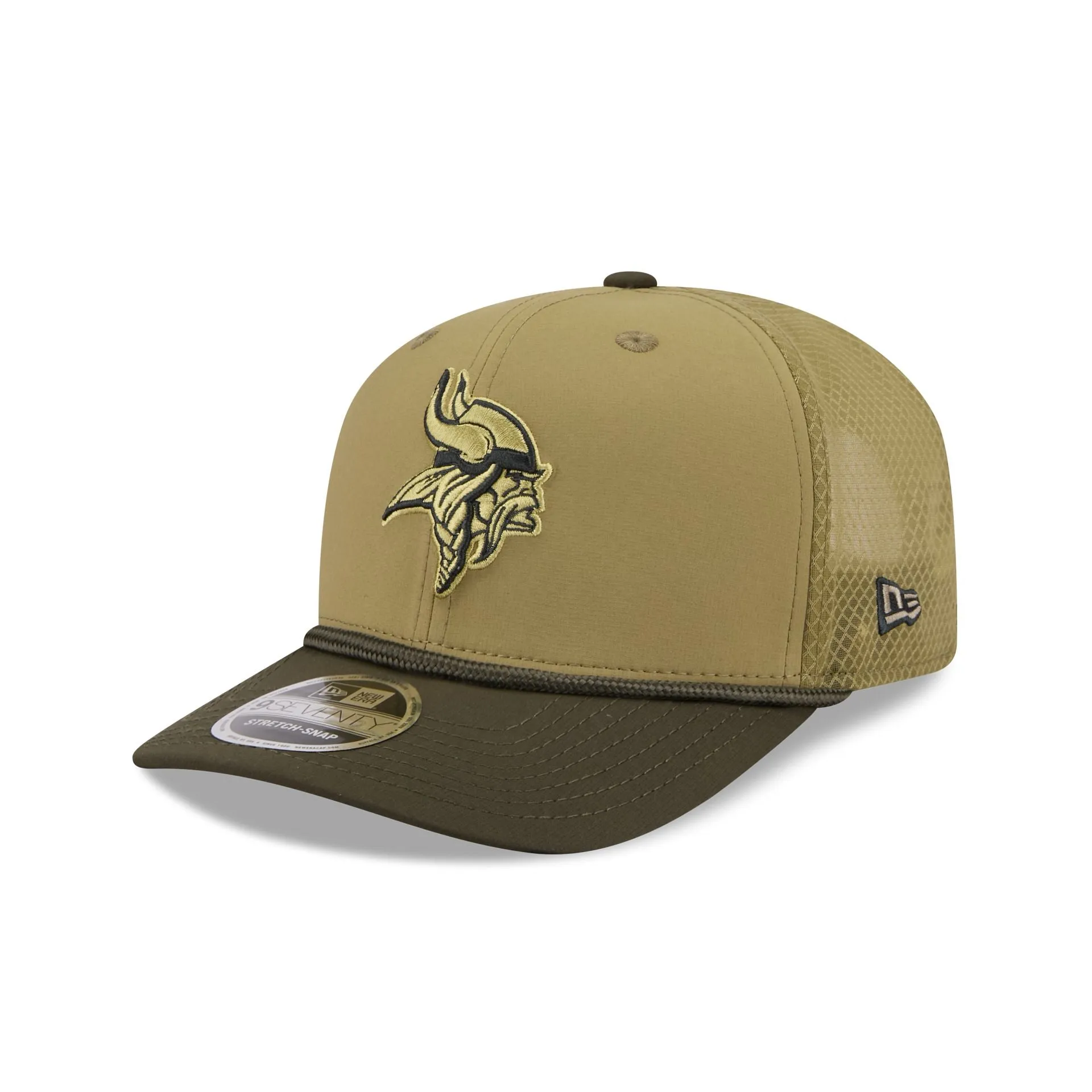 Minnesota Vikings 2025 Salute to Service 9SEVENTY Trucker Hat sold by New Era product image thumbnail 3