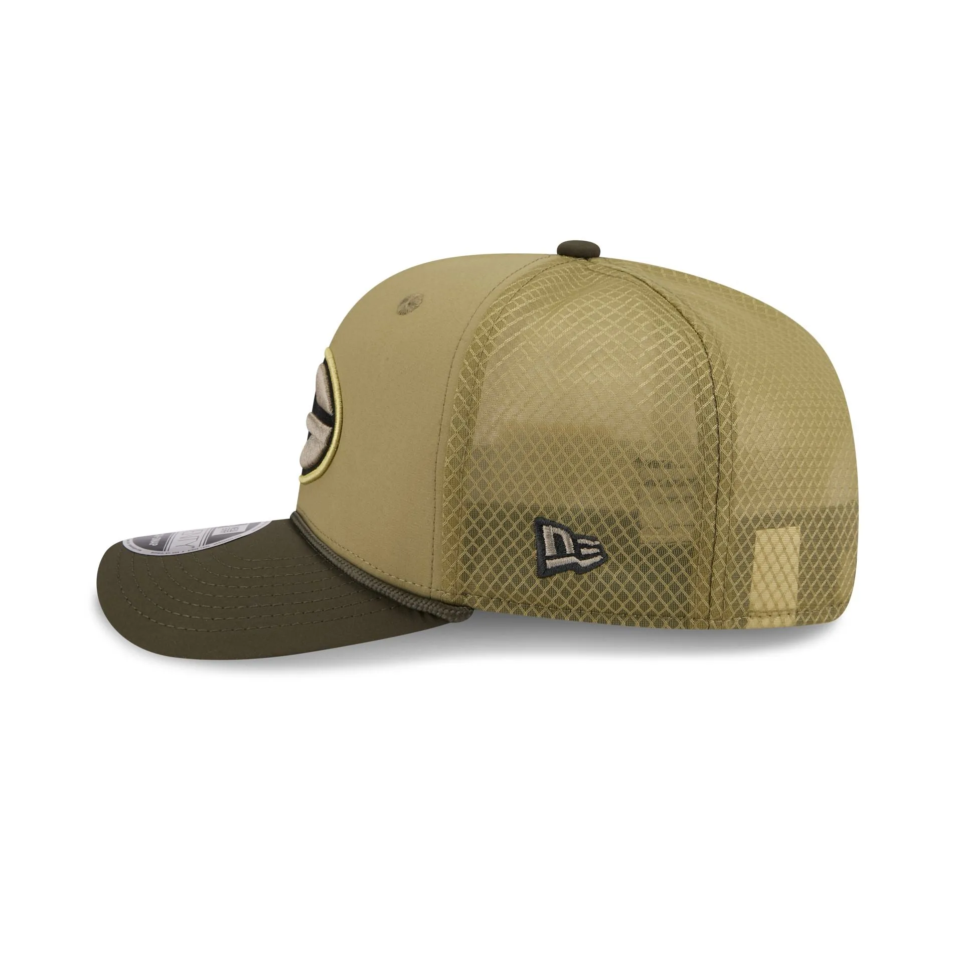 Green Bay Packers 2025 Salute to Service 9SEVENTY Trucker Hat sold by New Era product image thumbnail 5
