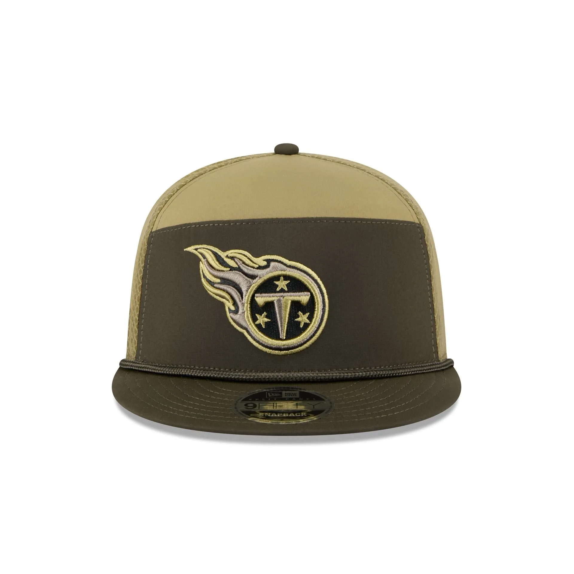 Tennessee Titans 2025 Salute to Service Split Panel 9FIFTY Trucker Hat sold by New Era product image thumbnail 2