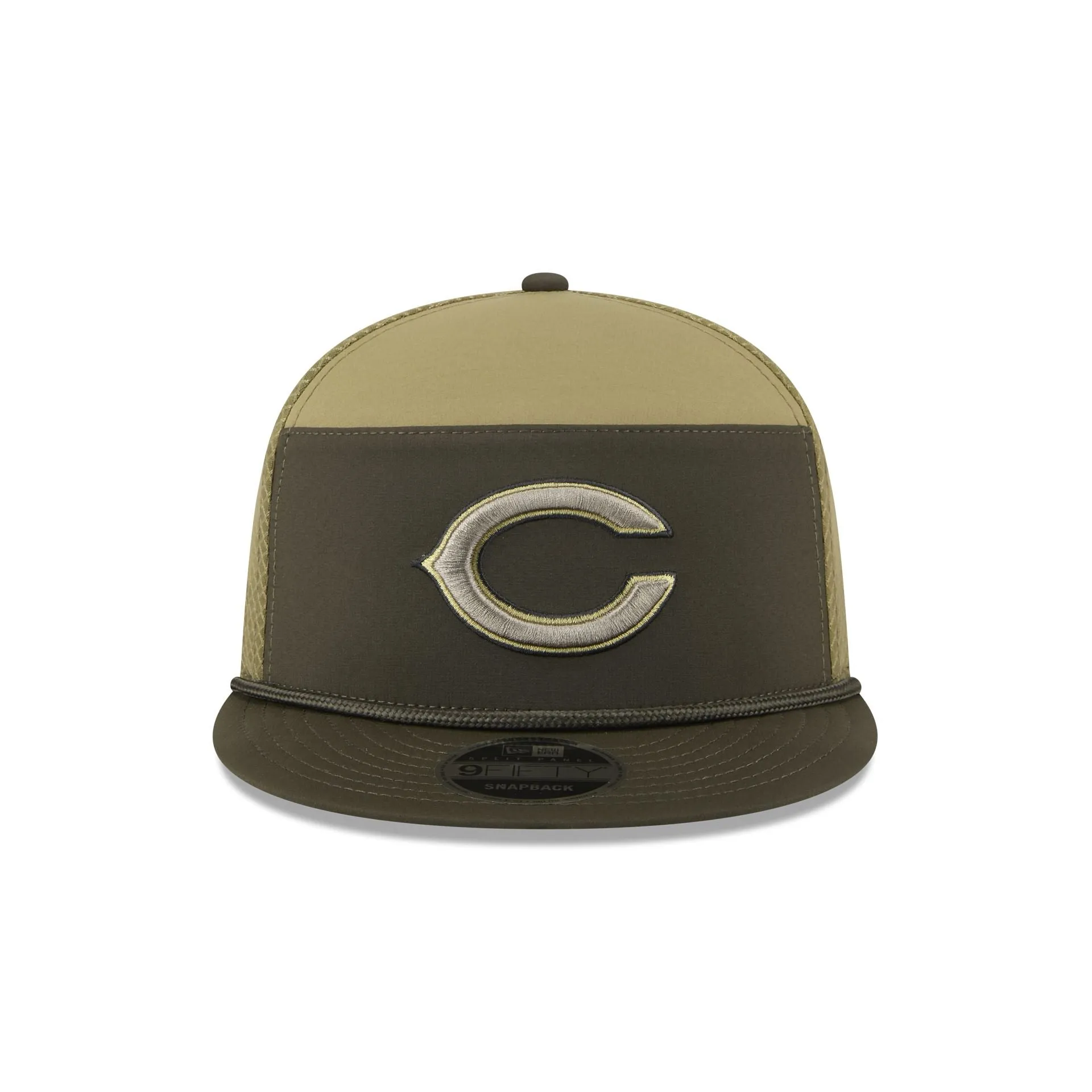 Chicago Bears 2025 Salute to Service Split Panel 9FIFTY Trucker Hat sold by New Era product image thumbnail 2