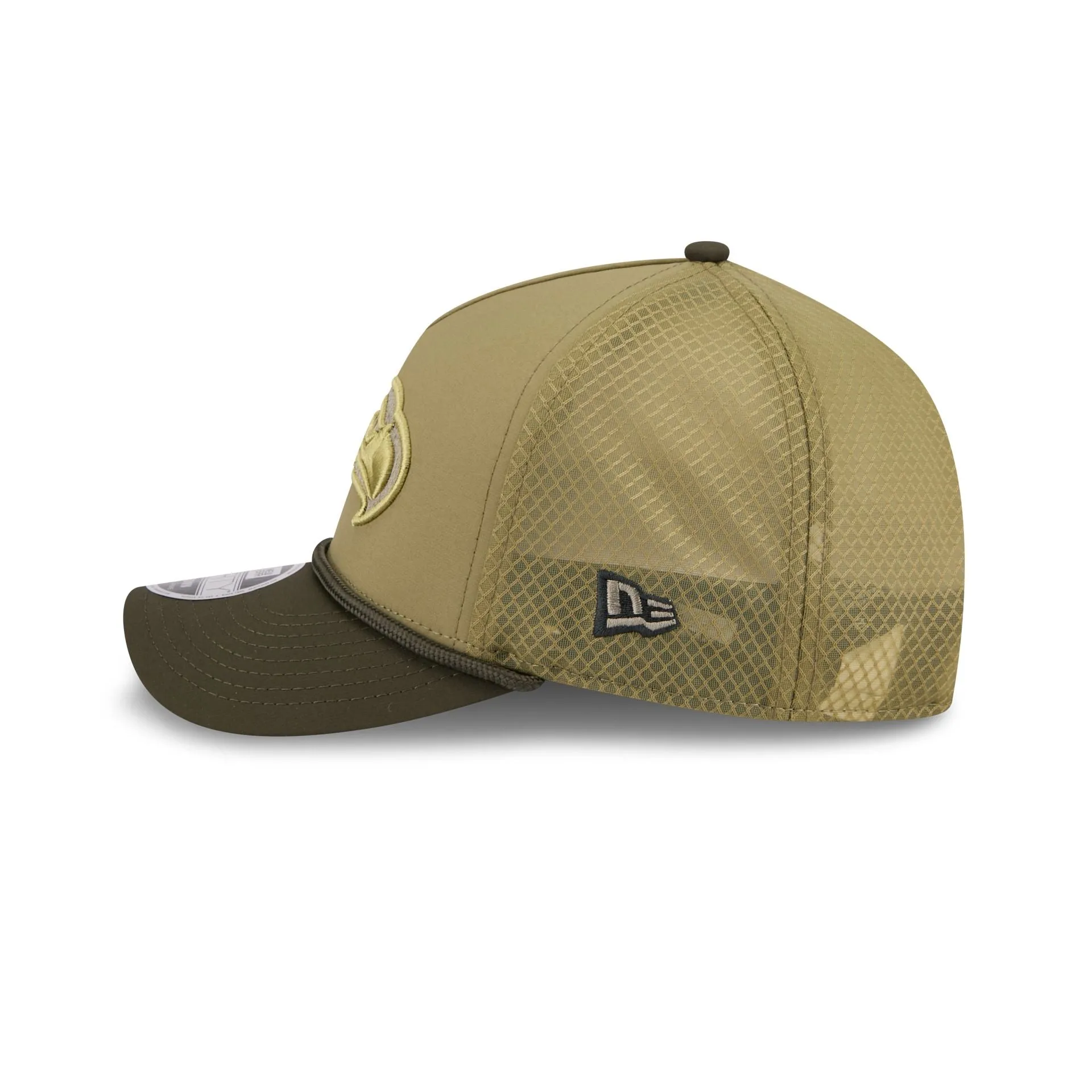 Seattle Seahawks 2025 Salute to Service 9FORTY M-Crown A-Frame Trucker Hat sold by New Era product image thumbnail 5