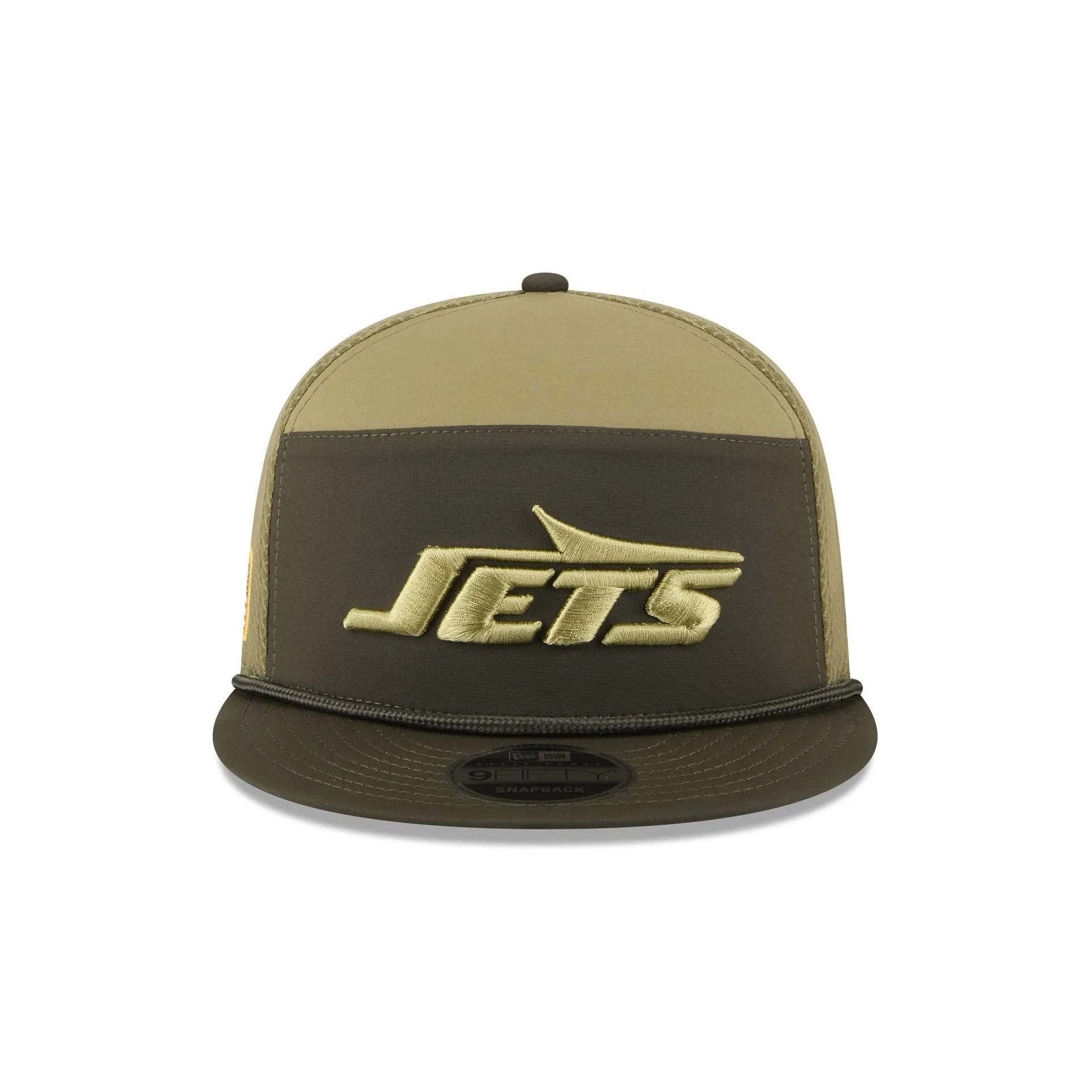 New York Jets 2025 Salute to Service Split Panel 9FIFTY Trucker Hat sold by New Era product image thumbnail 2