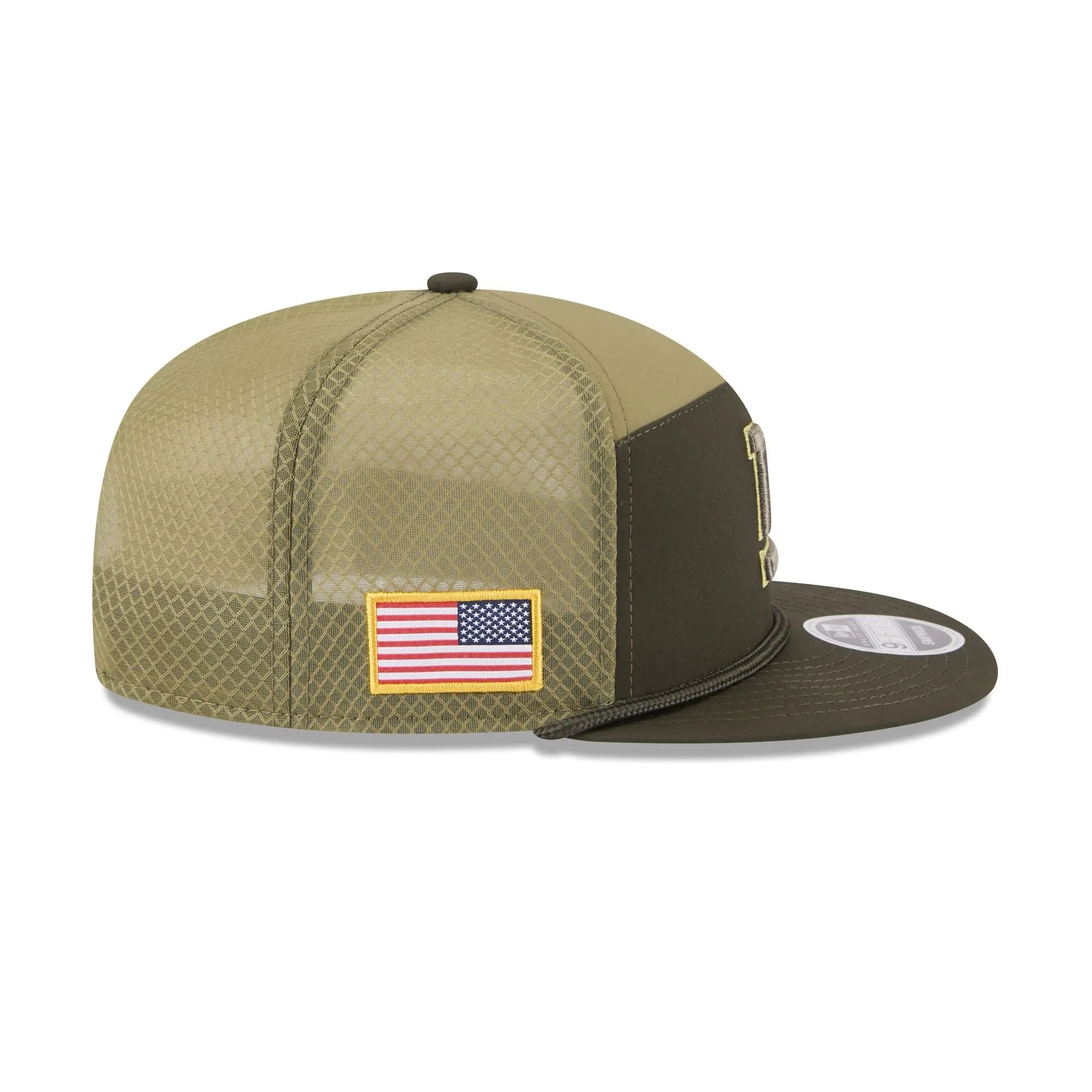 New York Giants 2025 Salute to Service Split Panel 9FIFTY Trucker Hat sold by New Era product image thumbnail 4