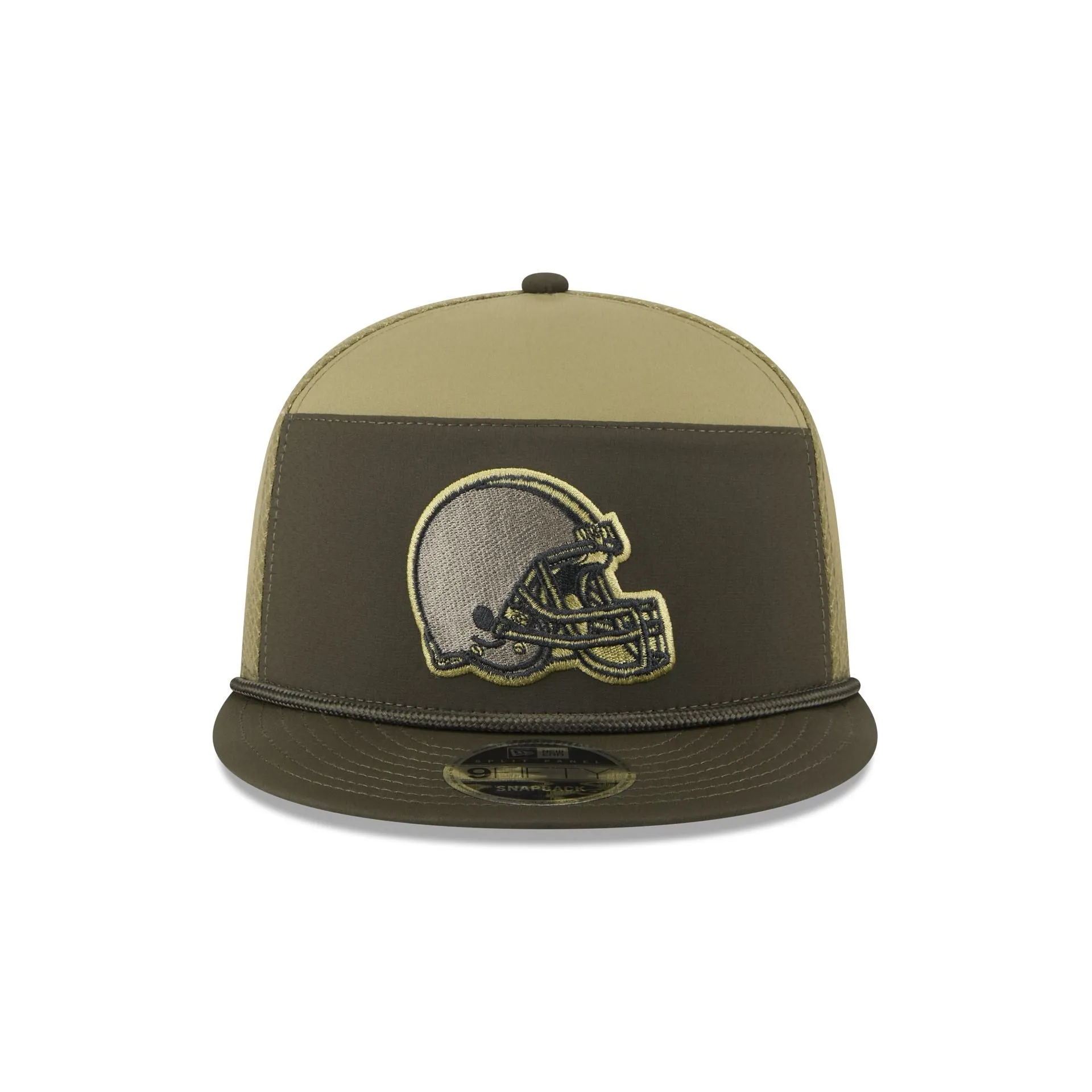 Cleveland Browns 2025 Salute to Service Split Panel 9FIFTY Trucker Hat sold by New Era product image thumbnail 2