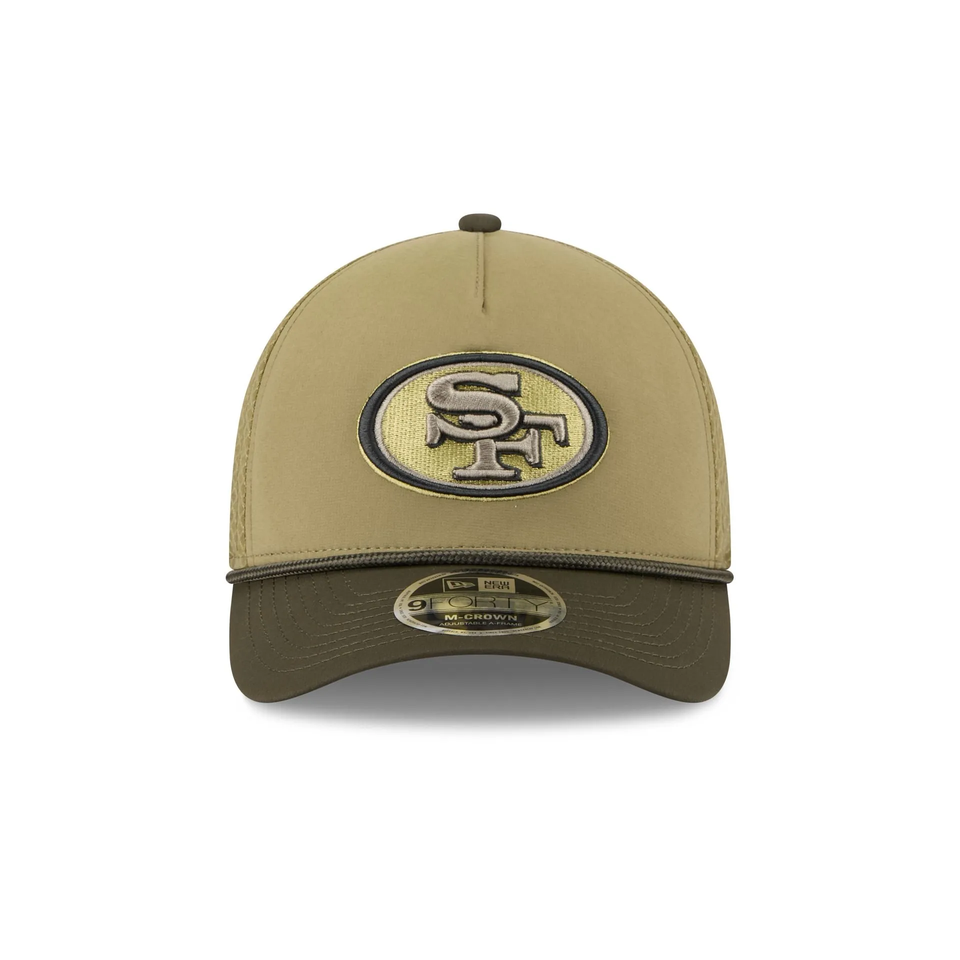 San Francisco 49ers 2025 Salute to Service 9FORTY M-Crown A-Frame Trucker Hat sold by New Era product image thumbnail 2