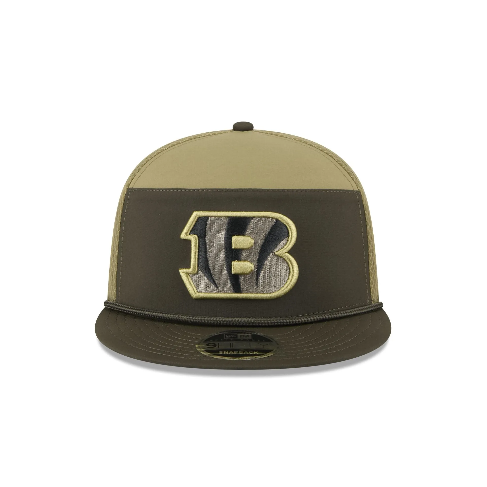 Cincinnati Bengals 2025 Salute to Service Split Panel 9FIFTY Trucker Hat sold by New Era product image thumbnail 2