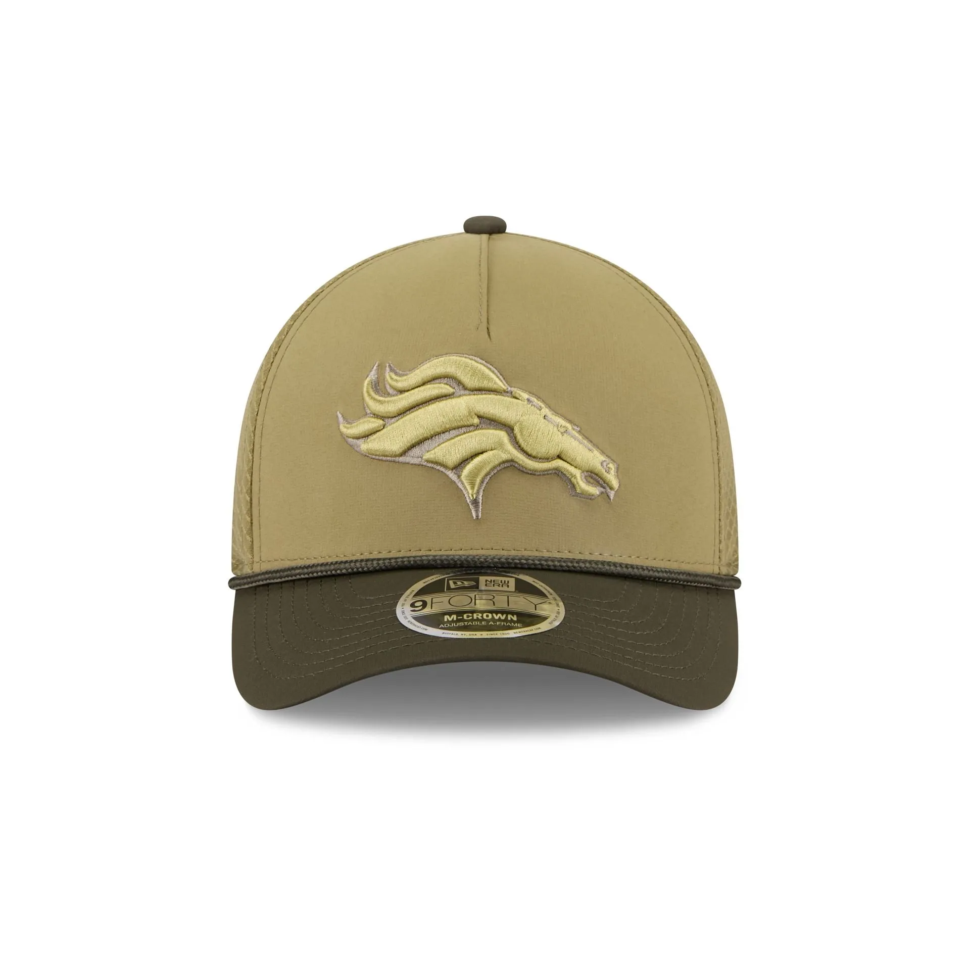 Denver Broncos 2025 Salute to Service 9FORTY M-Crown A-Frame Trucker Hat sold by New Era product image thumbnail 2