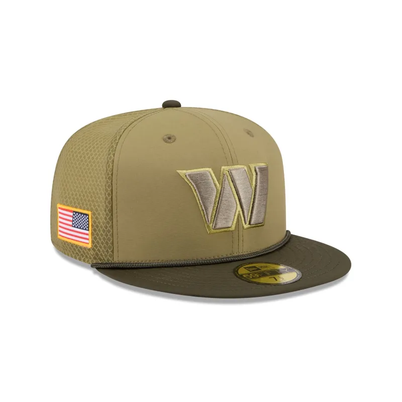 Washington Commanders 2025 Salute to Service 59FIFTY Fitted Hat sold by New Era