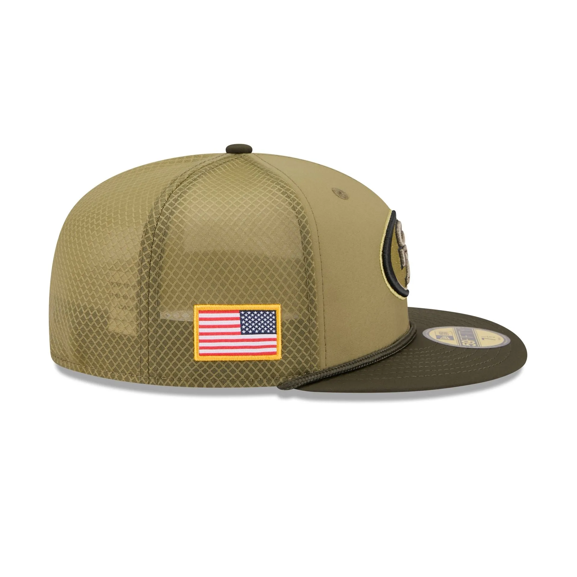San Francisco 49ers 2025 Salute to Service 59FIFTY Fitted Hat sold by New Era product image thumbnail 4