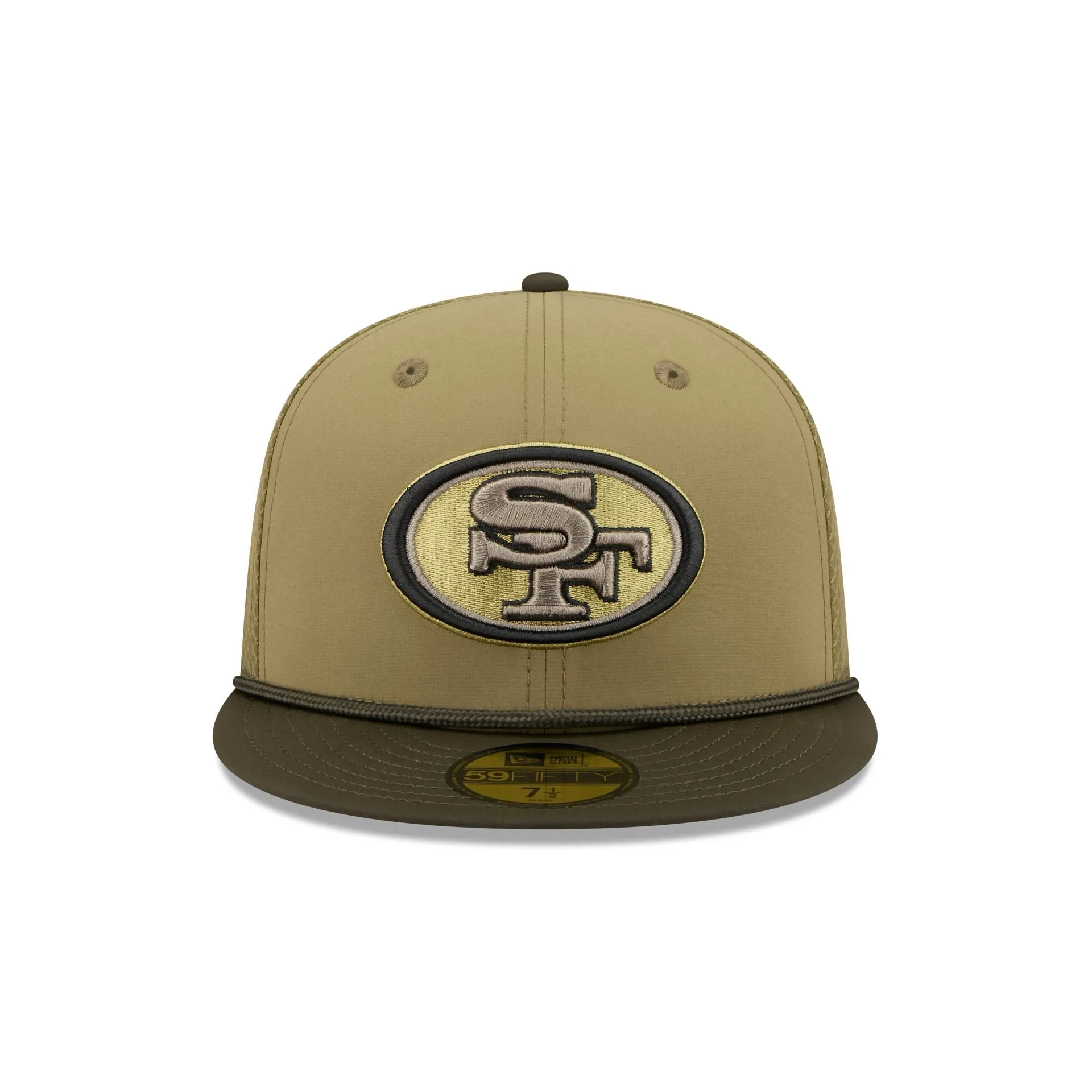 San Francisco 49ers 2025 Salute to Service 59FIFTY Fitted Hat sold by New Era product image thumbnail 2