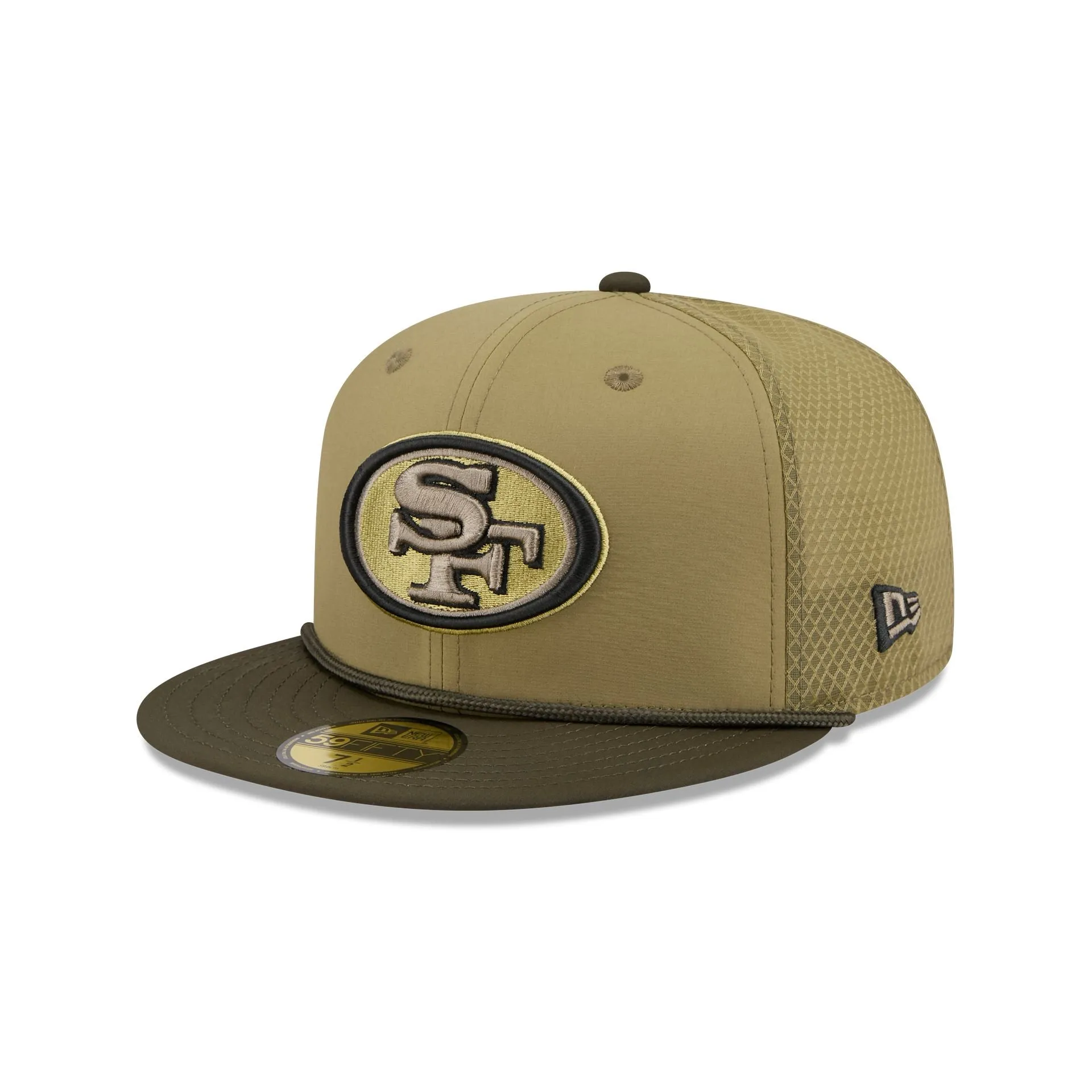 San Francisco 49ers 2025 Salute to Service 59FIFTY Fitted Hat sold by New Era product image thumbnail 3