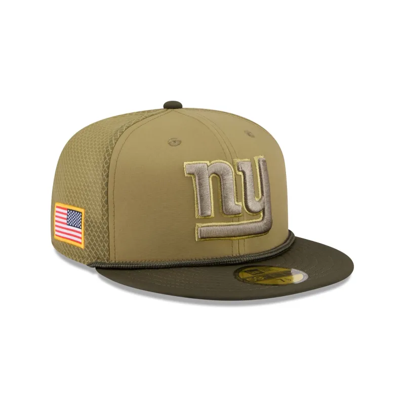 New York Giants 2025 Salute to Service 59FIFTY Fitted Hat sold by New Era