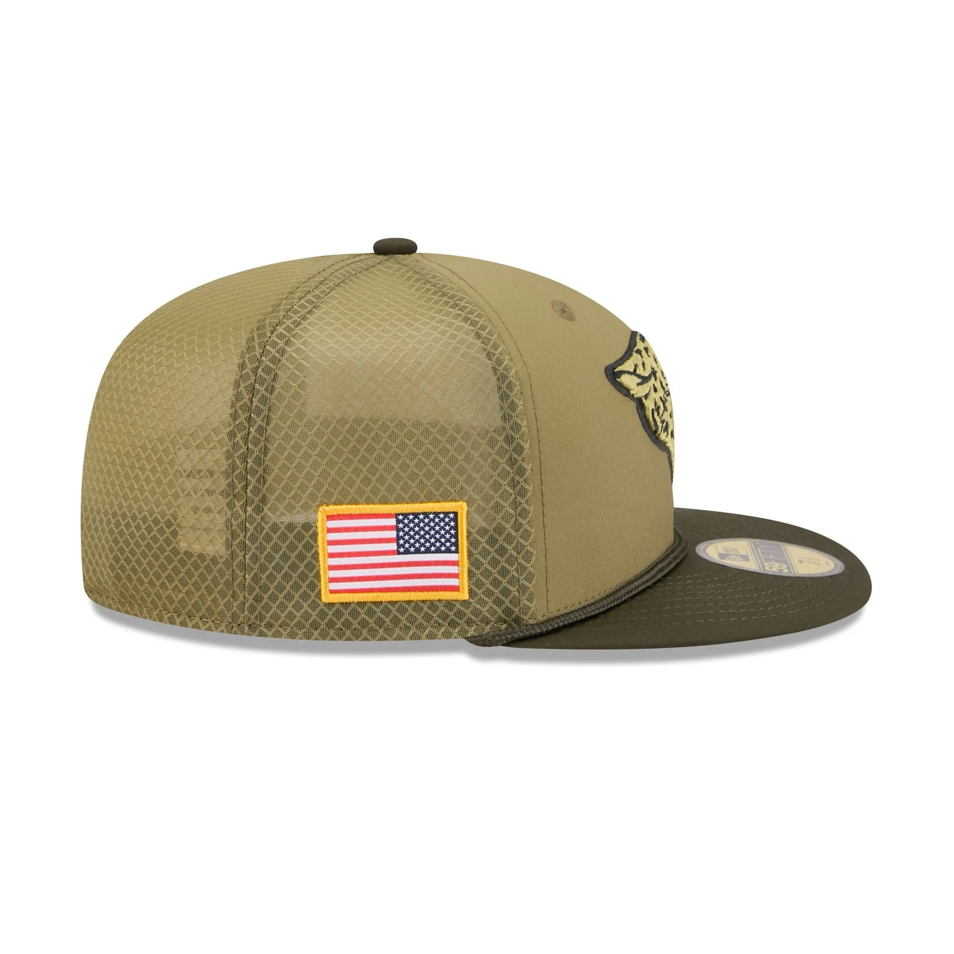 Jacksonville Jaguars 2025 Salute to Service 59FIFTY Fitted Hat sold by New Era product image thumbnail 4