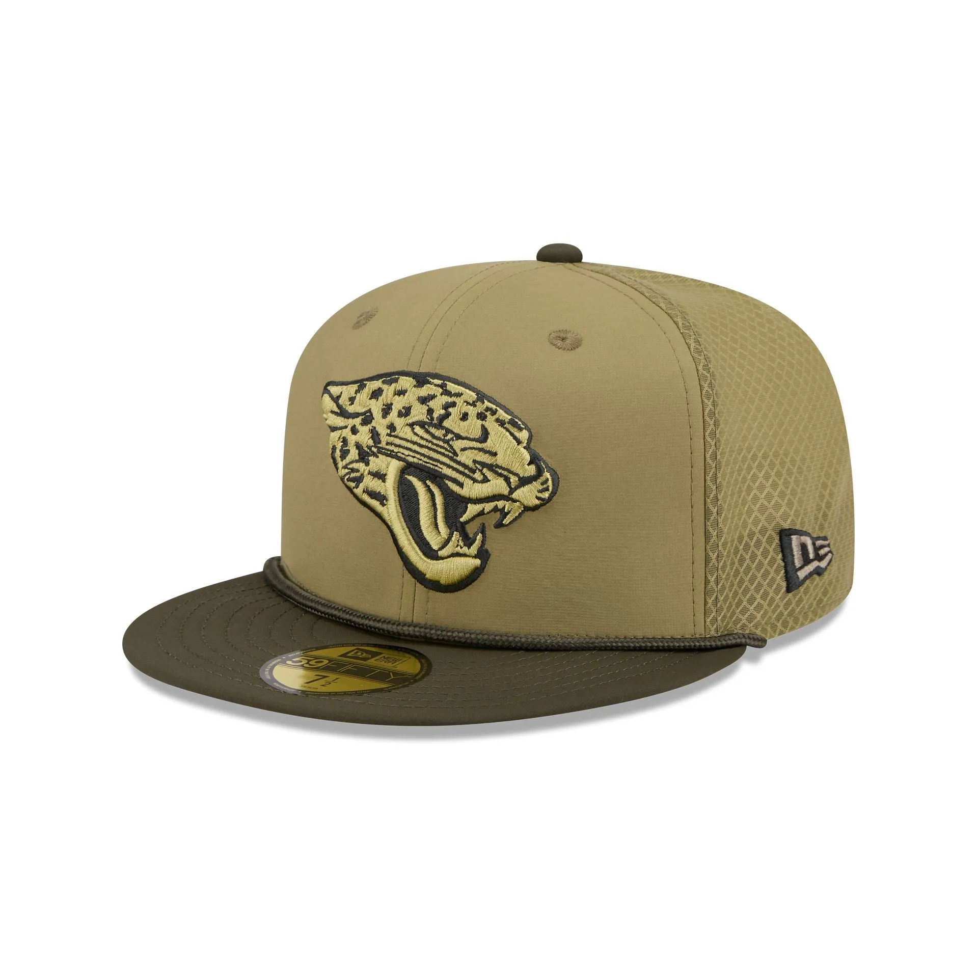 Jacksonville Jaguars 2025 Salute to Service 59FIFTY Fitted Hat sold by New Era product image thumbnail 3