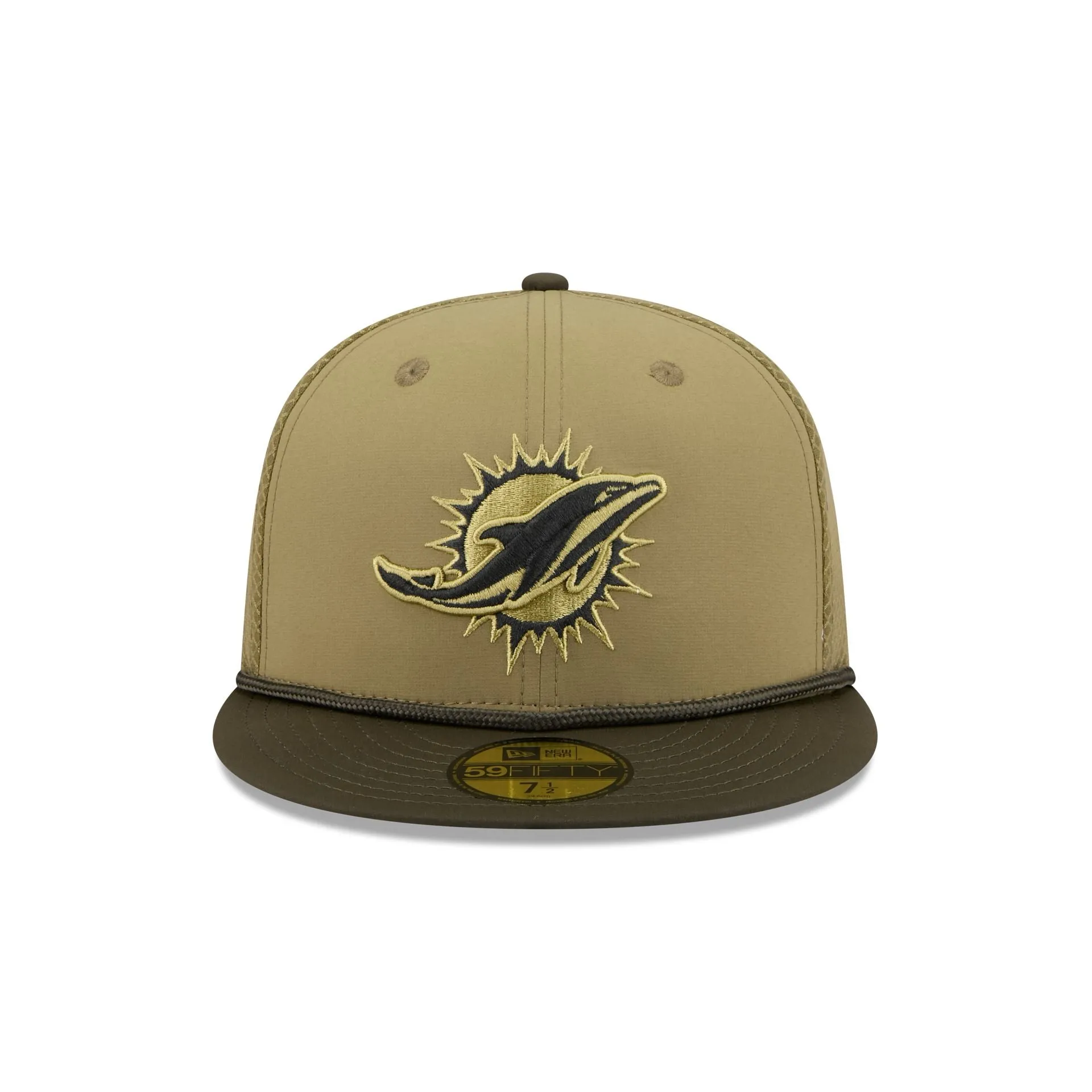 Miami Dolphins 2025 Salute to Service 59FIFTY Fitted Hat sold by New Era product image thumbnail 2