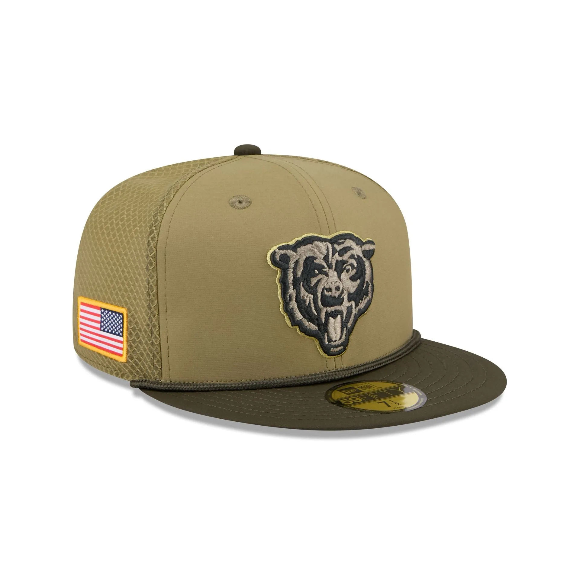 Chicago Bears 2025 Salute to Service 59FIFTY Fitted Hat sold by New Era