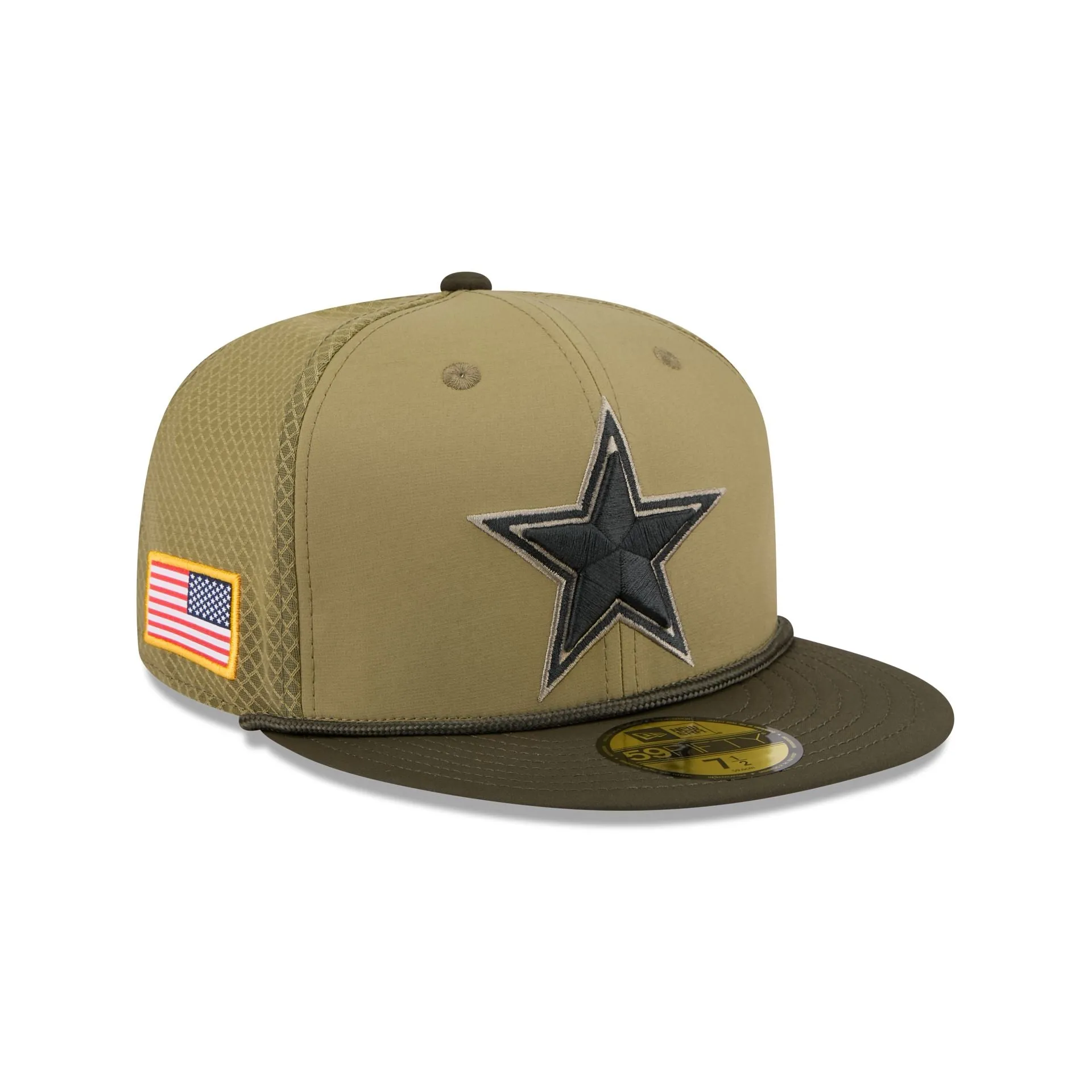 Dallas Cowboys 2025 Salute to Service 59FIFTY Fitted Hat sold by New Era