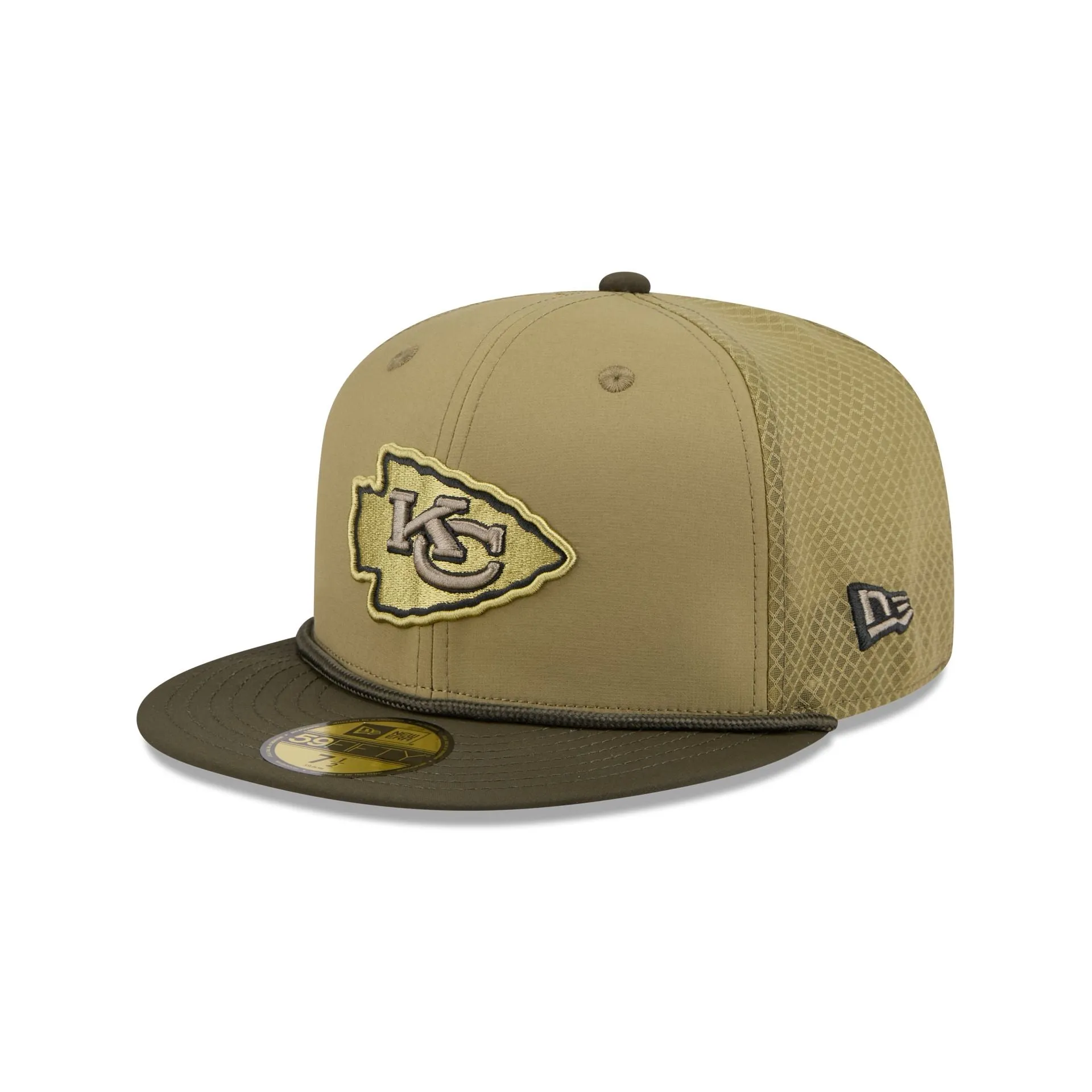 Kansas City Chiefs 2025 Salute to Service 59FIFTY Fitted Hat sold by New Era product image thumbnail 3