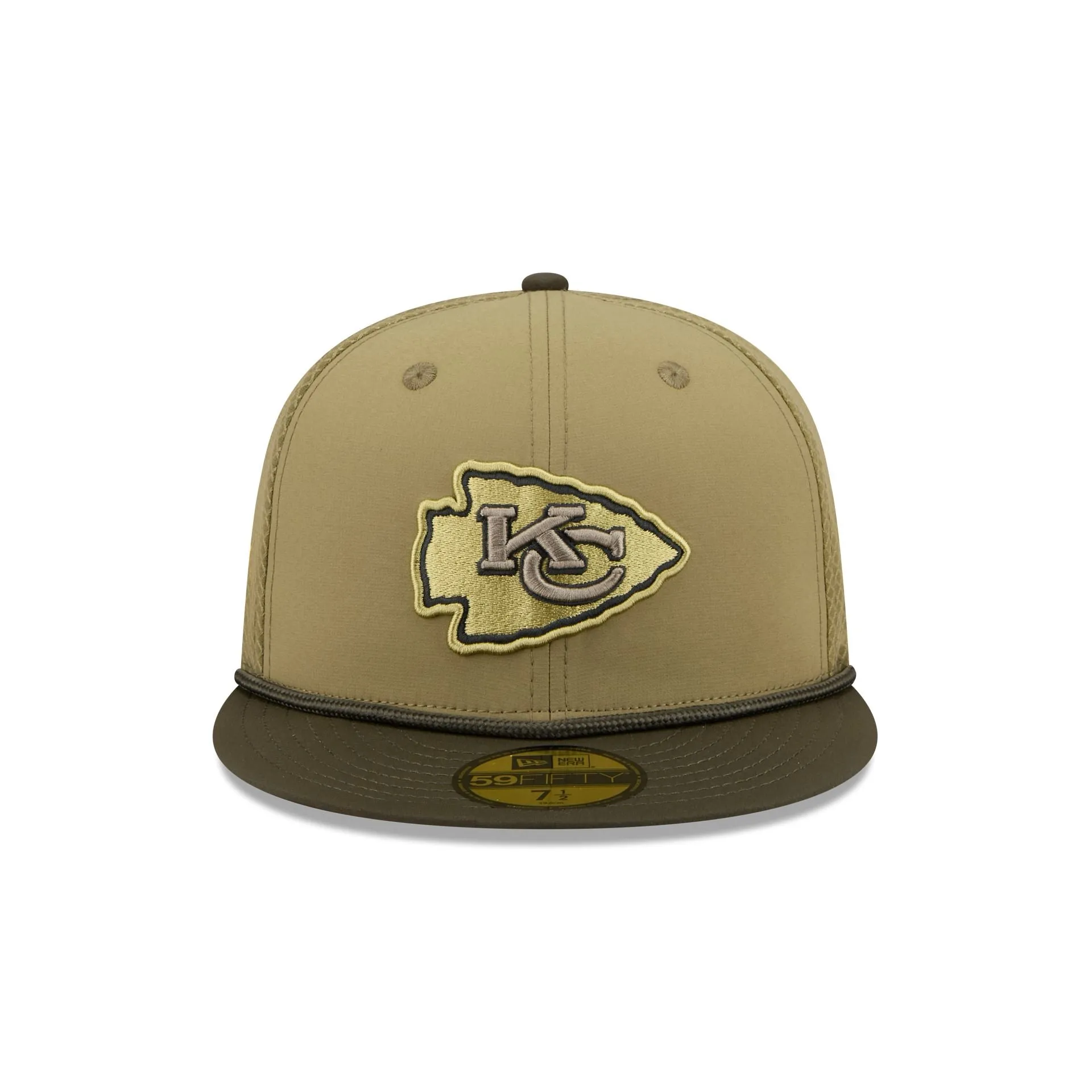 Kansas City Chiefs 2025 Salute to Service 59FIFTY Fitted Hat sold by New Era product image thumbnail 2
