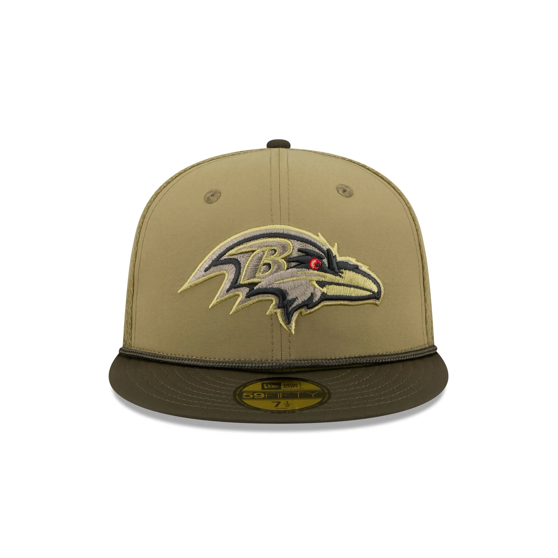 Baltimore Ravens 2025 Salute to Service 59FIFTY Fitted Hat sold by New Era product image thumbnail 2