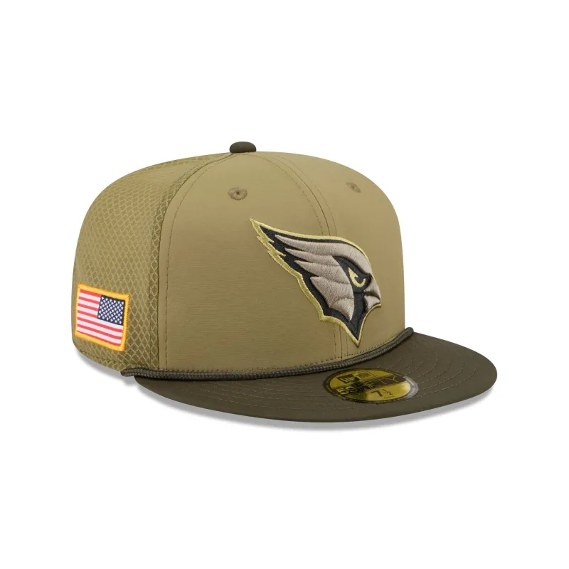 Arizona Cardinals 2025 Salute to Service 59FIFTY Fitted Hat sold by New Era