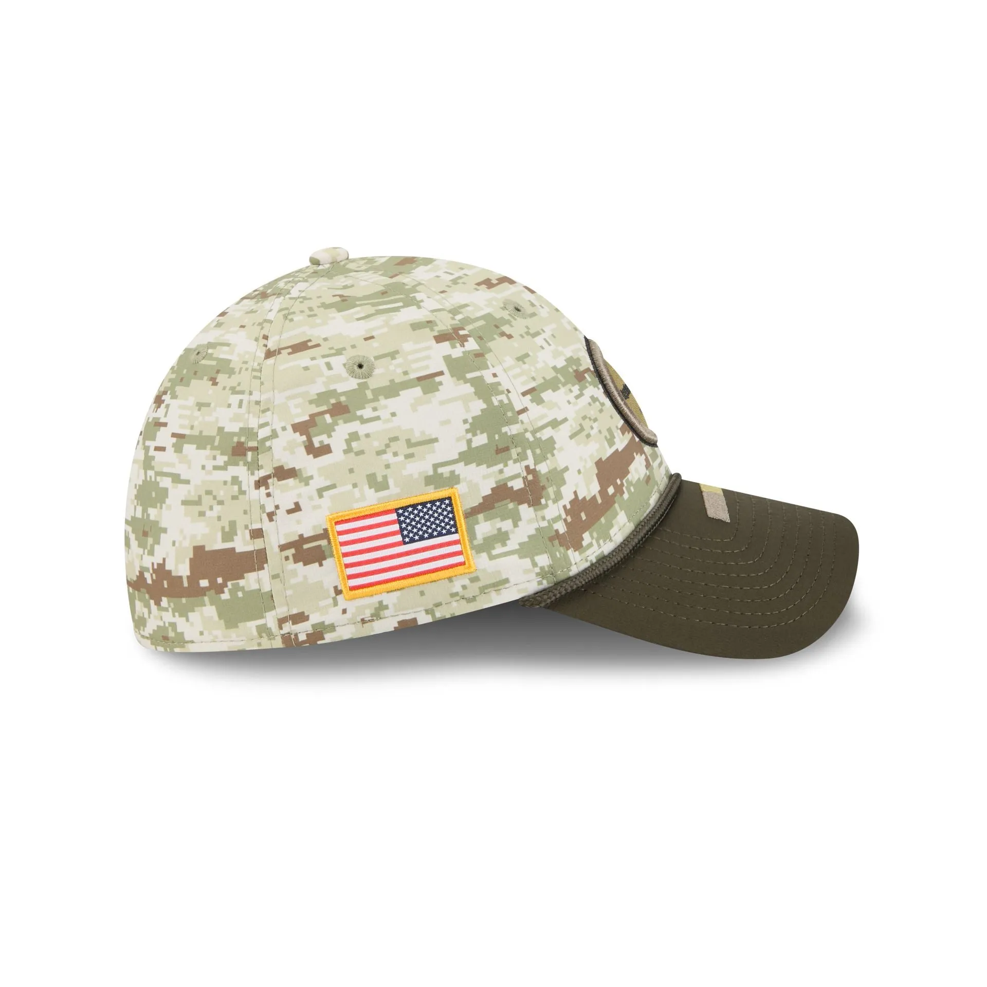 Pittsburgh Steelers 2025 Salute to Service Digi Camo 39THIRTY Stretch Fit Hat sold by New Era product image thumbnail 4