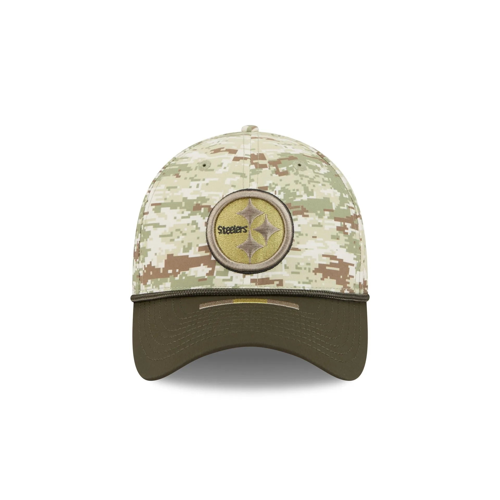 Pittsburgh Steelers 2025 Salute to Service Digi Camo 39THIRTY Stretch Fit Hat sold by New Era product image thumbnail 2