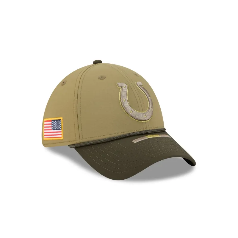 Indianapolis Colts 2025 Salute to Service 39THIRTY Stretch Fit Hat sold by New Era