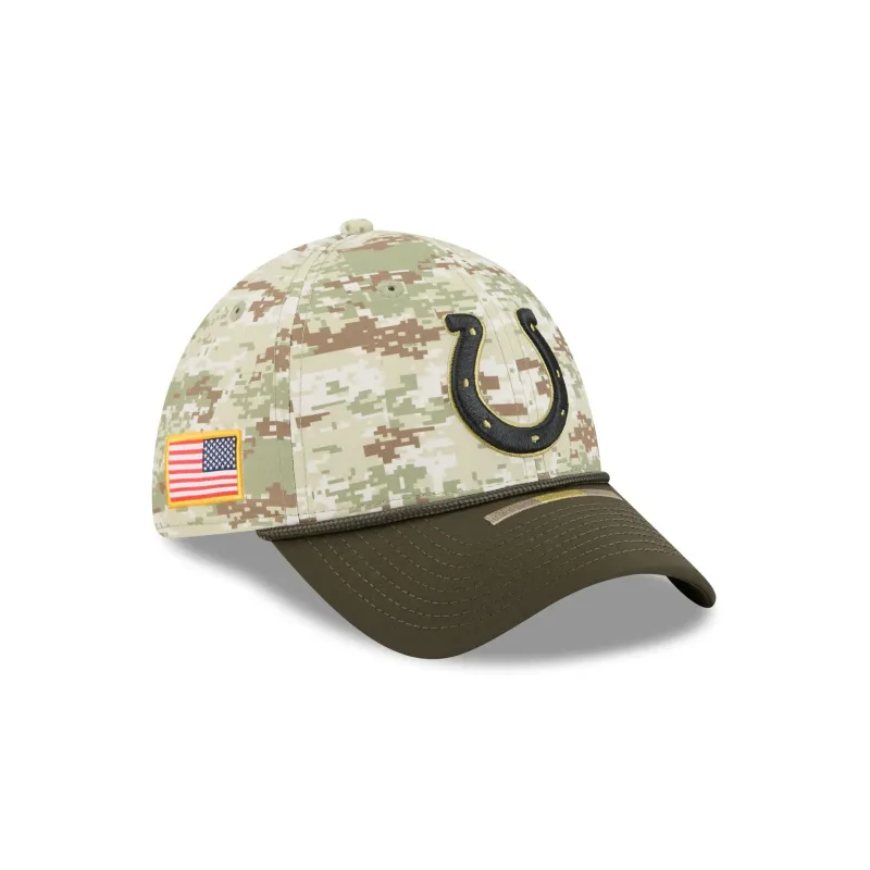 Indianapolis Colts 2025 Salute to Service Digi Camo 39THIRTY Stretch Fit Hat sold by New Era