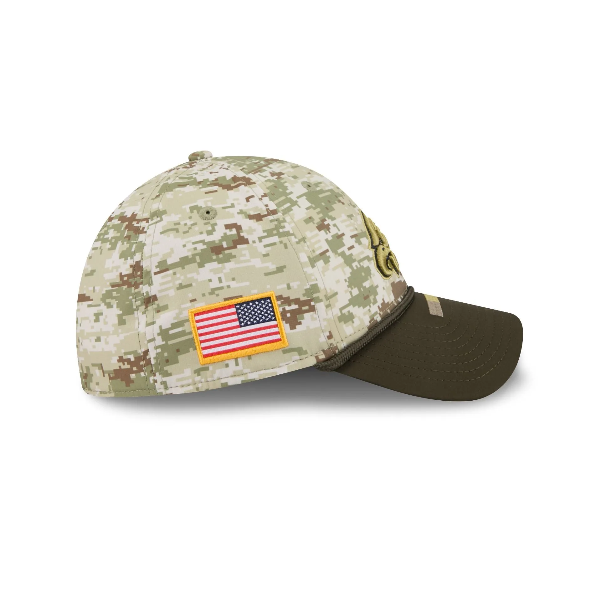 Philadelphia Eagles 2025 Salute to Service Digi Camo 39THIRTY Stretch Fit Hat sold by New Era product image thumbnail 4