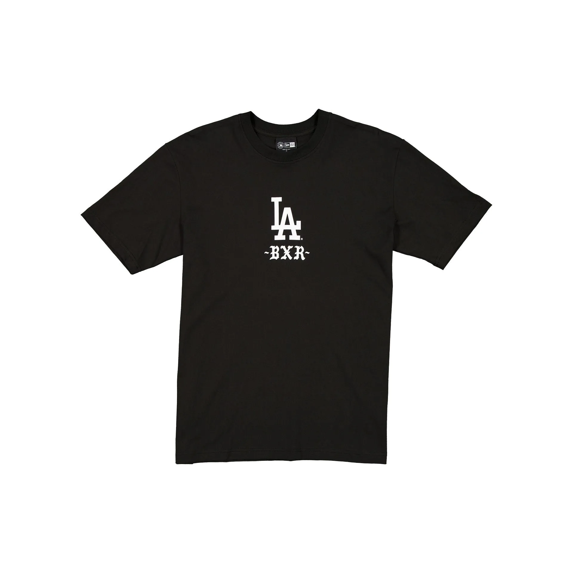 Born x Raised x Los Angeles Dodgers Fly Ball Black T-Shirt sold by New Era