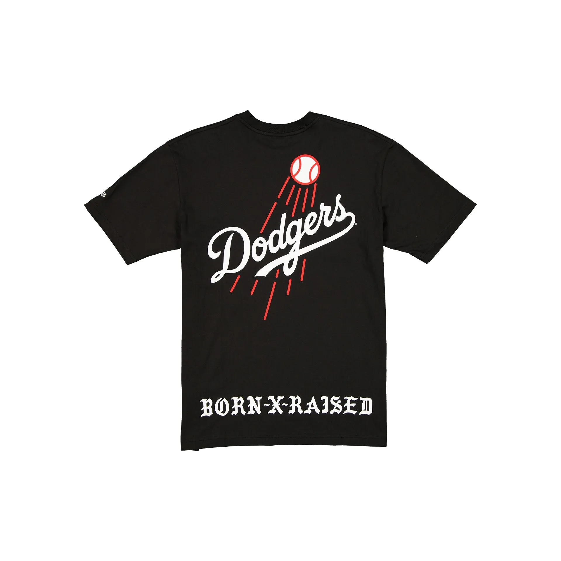 Born x Raised x Los Angeles Dodgers Fly Ball Black T-Shirt sold by New Era product image thumbnail 2
