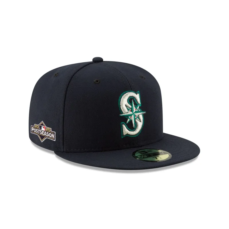 Seattle Mariners 2025 Postseason Side Patch 59FIFTY Fitted Hat sold by New Era