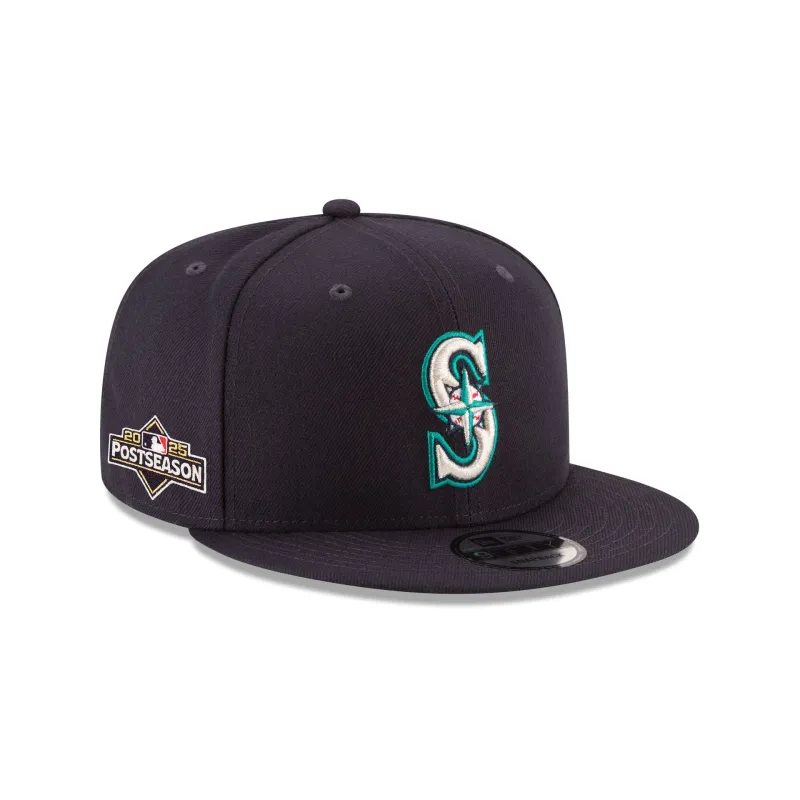 Seattle Mariners 2025 Postseason Side Patch 9FIFTY Snapback Hat sold by New Era