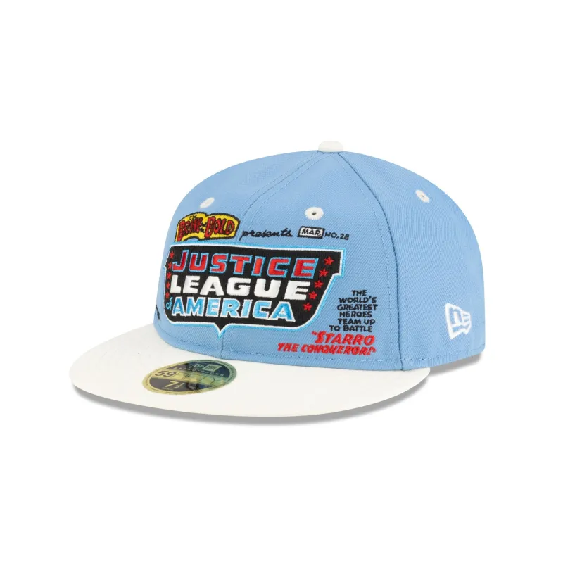Justice League of America Retro Crown 59FIFTY Fitted Hat sold by New Era