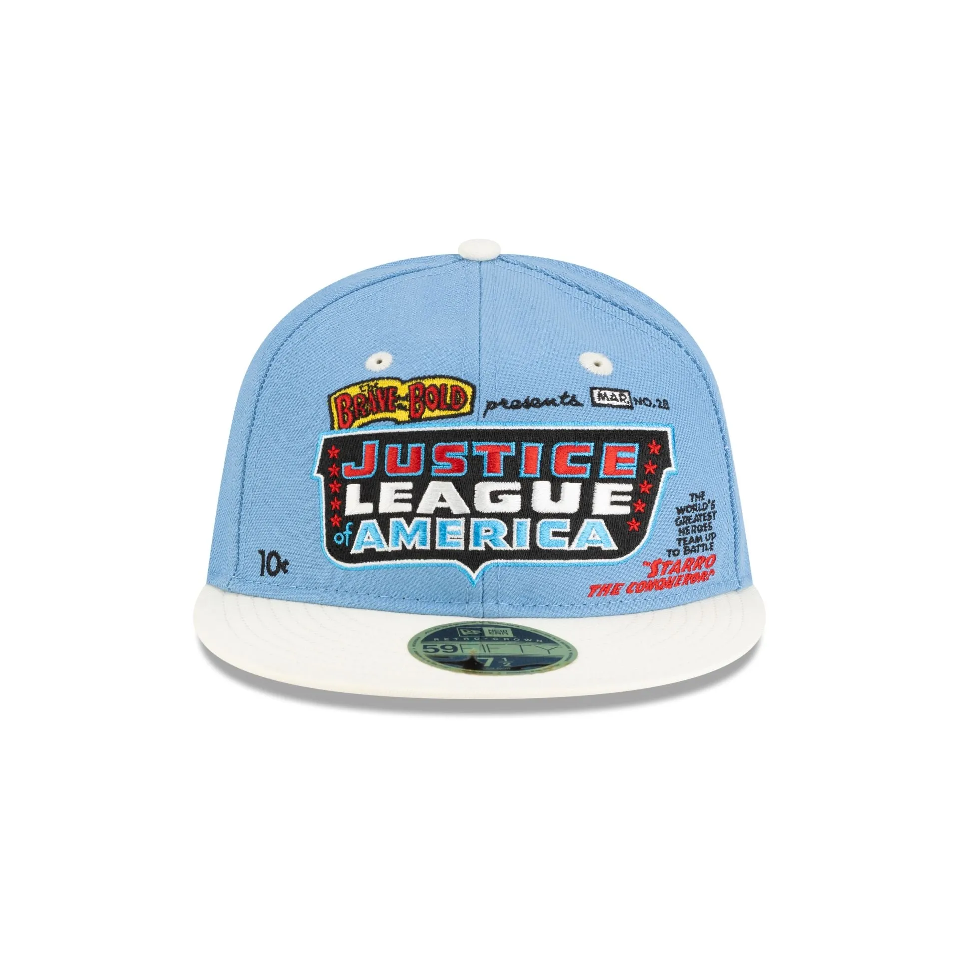 Justice League of America Retro Crown 59FIFTY Fitted Hat sold by New Era product image thumbnail 2