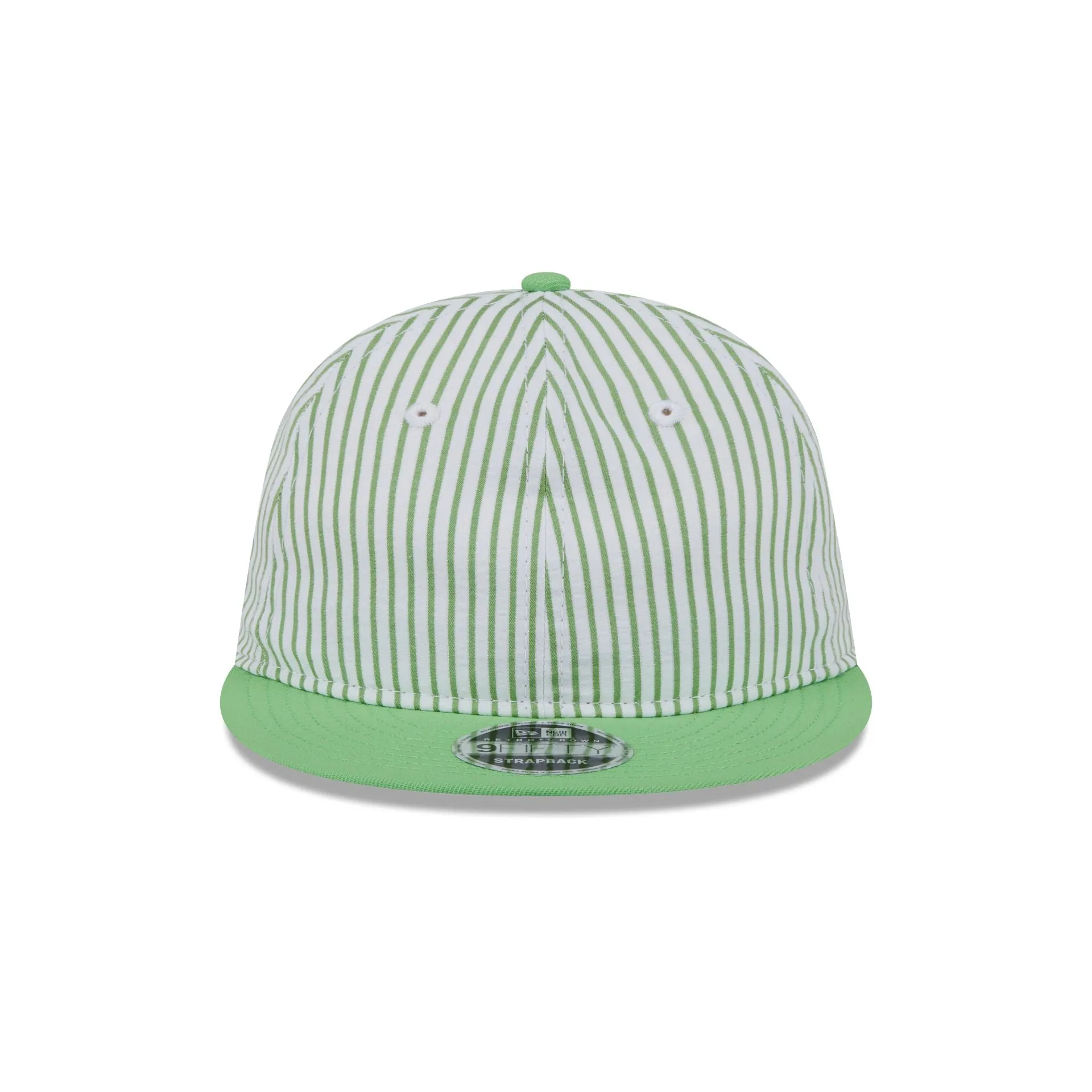 New Era Cap Lime Green Pinstripe Retro Crown 9FIFTY Snapback Hat sold by New Era product image thumbnail 2