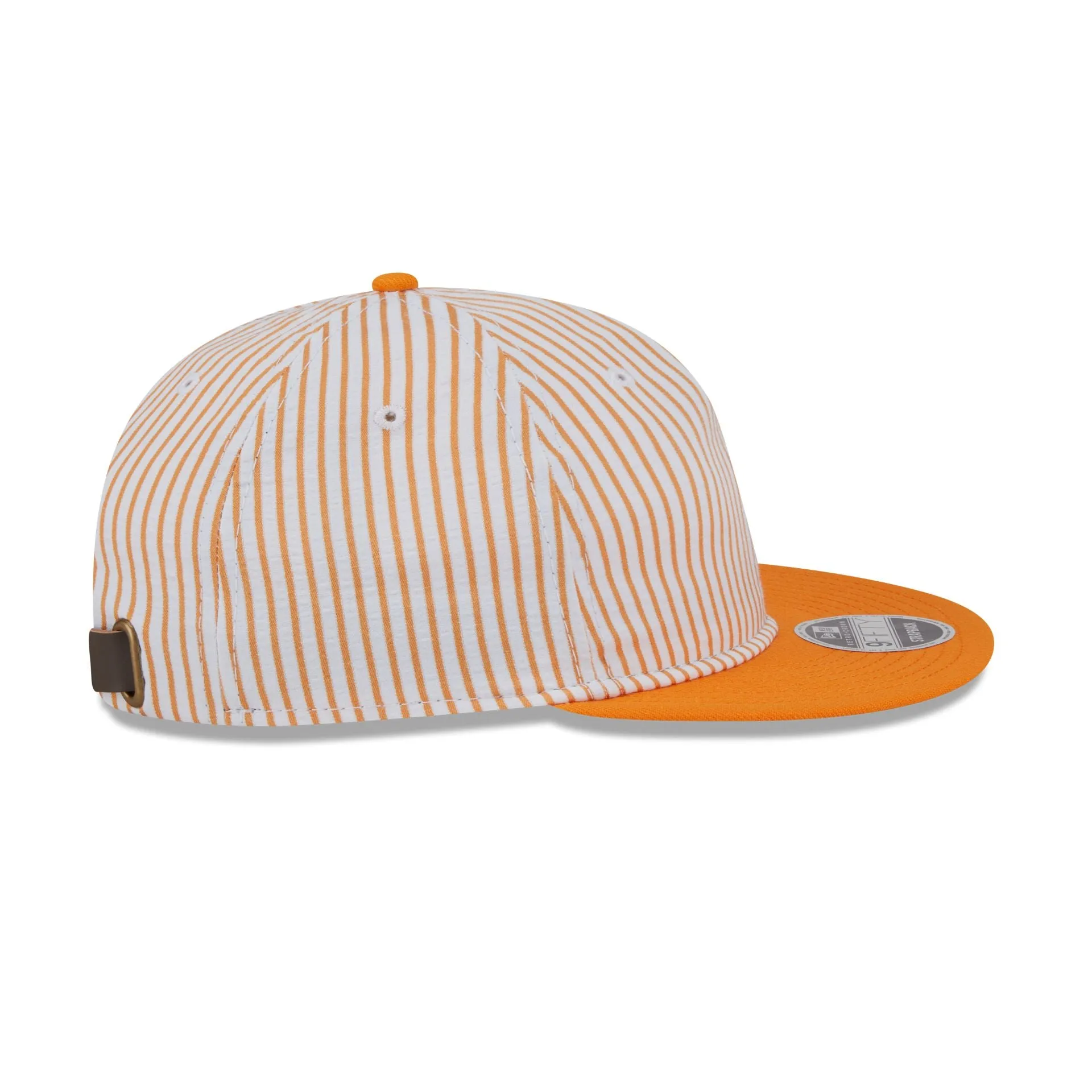 New Era Cap Orange Pinstripe Retro Crown 9FIFTY Snapback Hat sold by New Era product image thumbnail 4