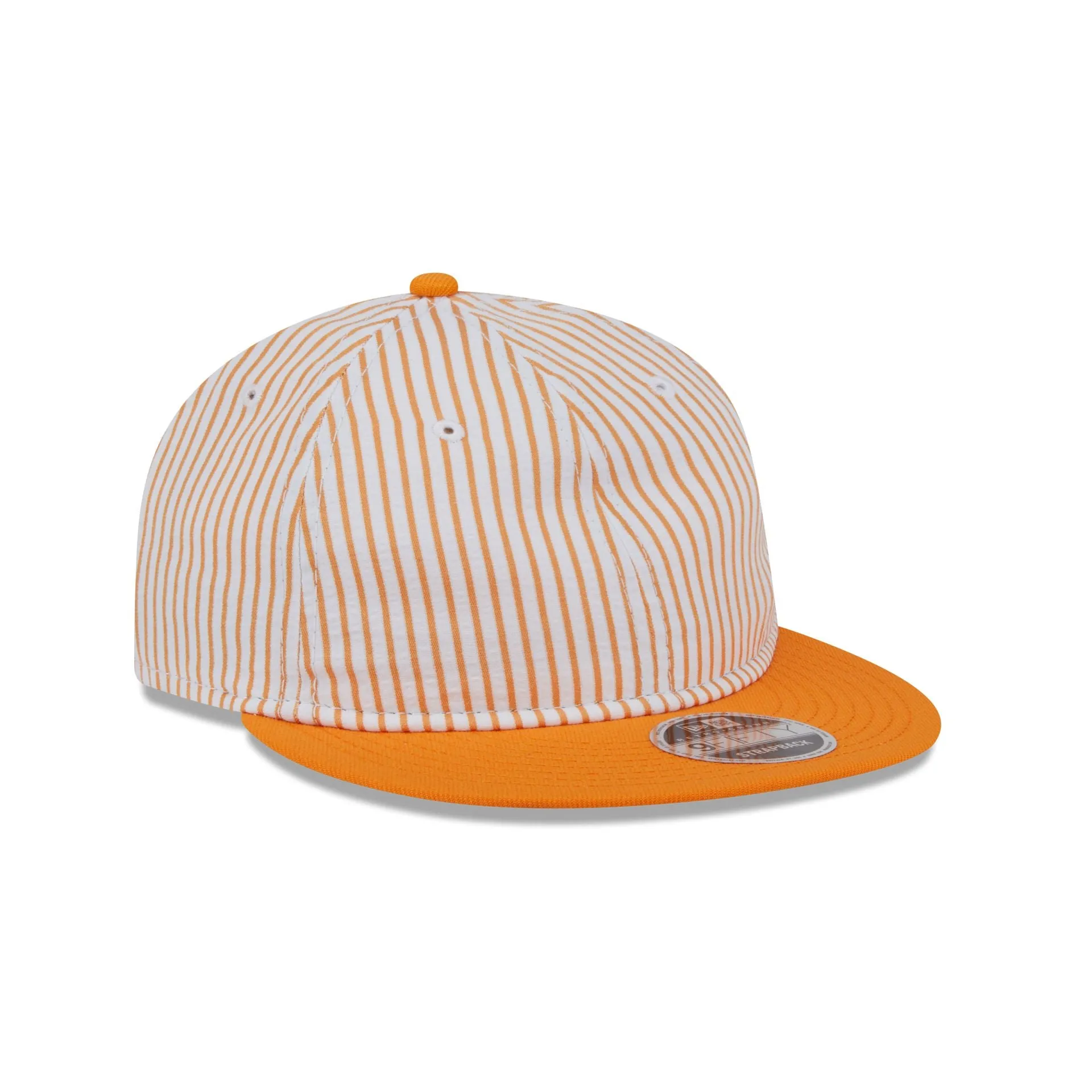 New Era Cap Orange Pinstripe Retro Crown 9FIFTY Snapback Hat sold by New Era product image thumbnail 3