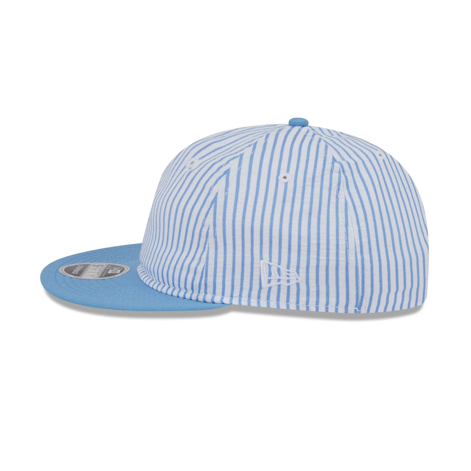 New Era Cap Sky Blue Pinstripe Retro Crown 9FIFTY Snapback Hat sold by New Era product image thumbnail 4