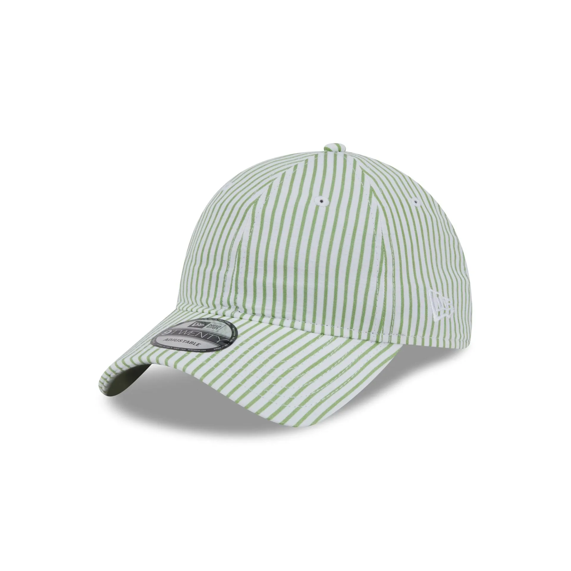 New Era Cap Lime Green Pinstripe 9TWENTY Adjustable Hat sold by New Era