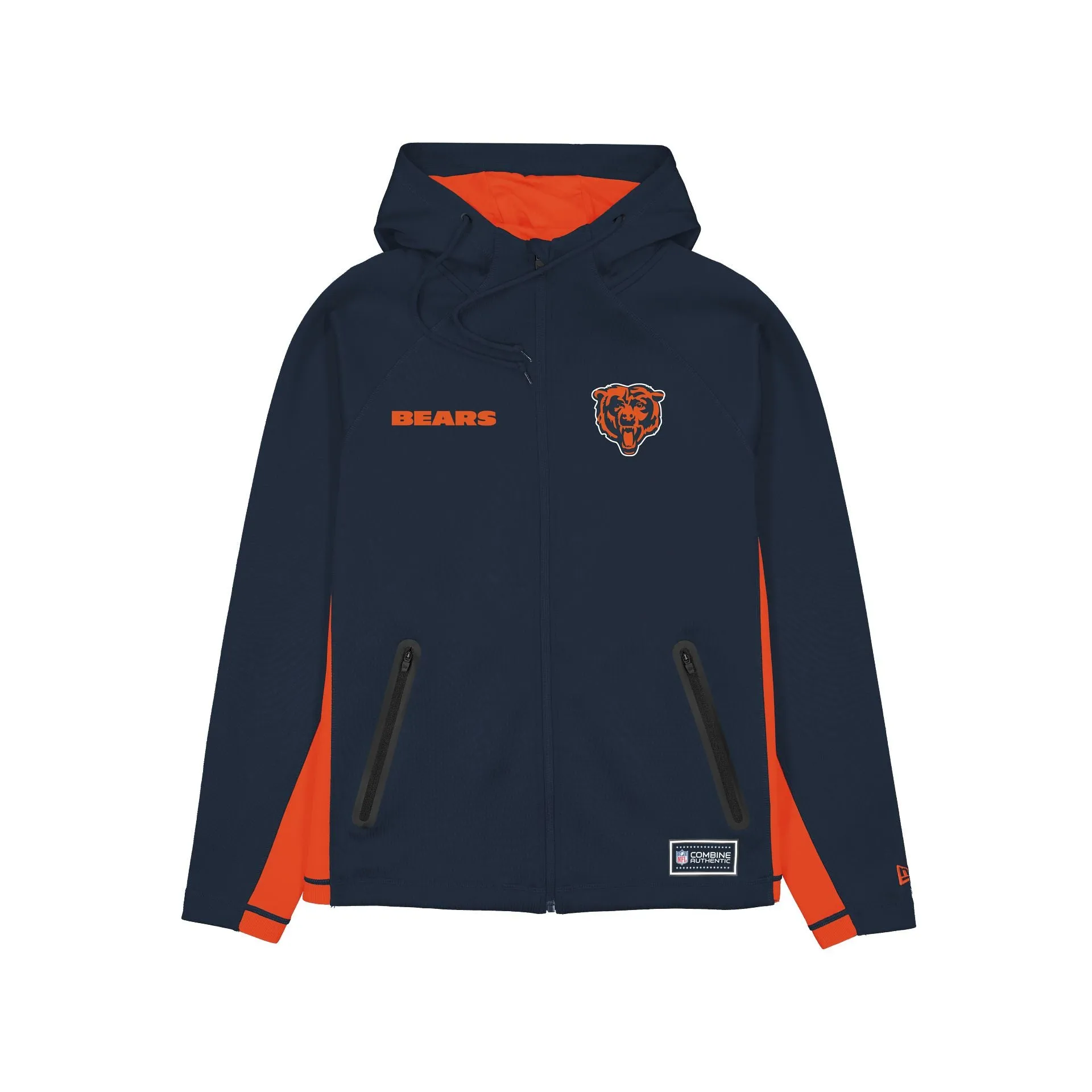 Chicago Bears Combine Full-Zip Hoodie sold by New Era