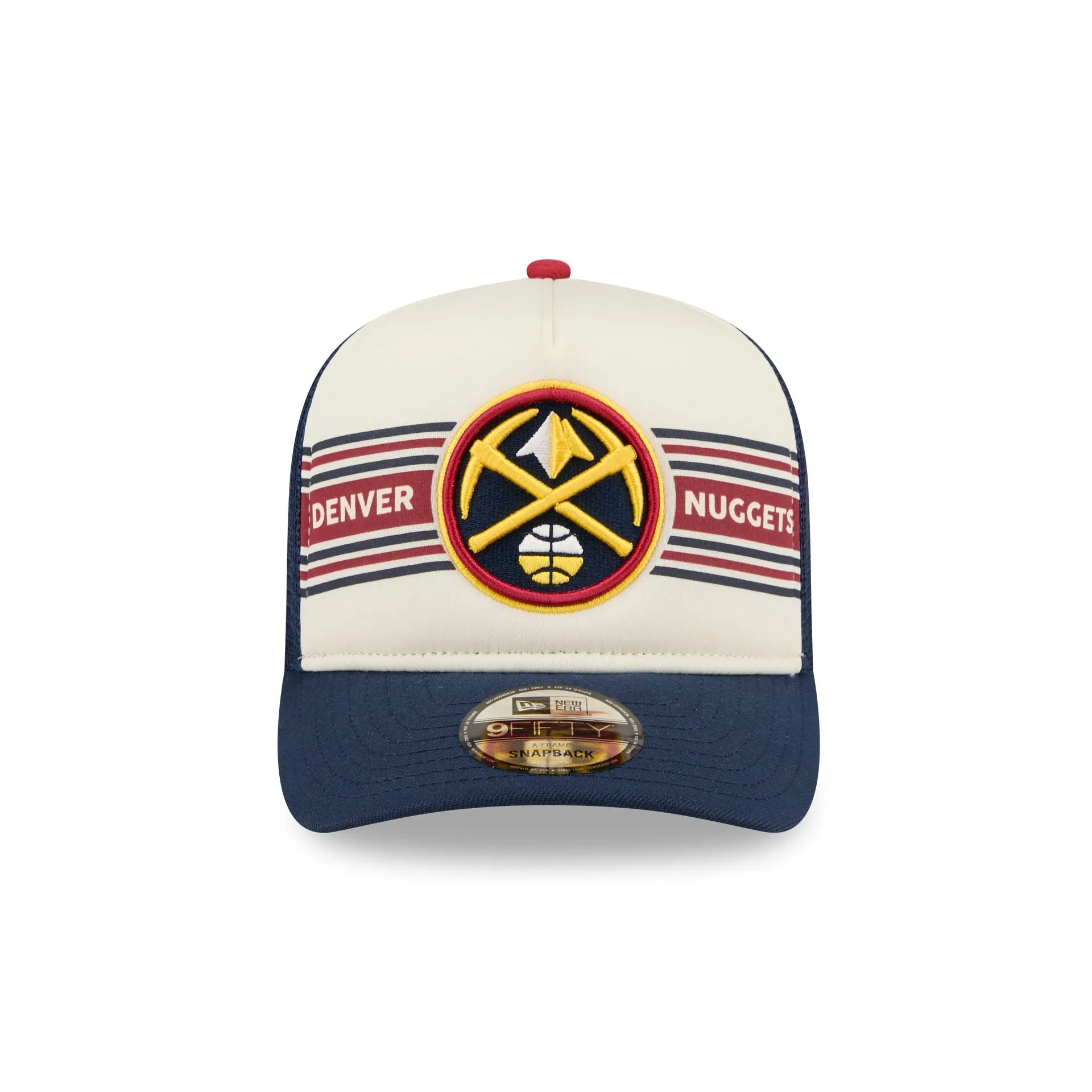 Denver Nuggets Banner 9FIFTY A-Frame Trucker Hat sold by New Era product image thumbnail 2