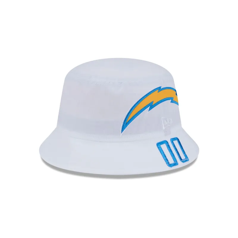 Los Angeles Chargers Helmet Bucket Hat sold by New Era