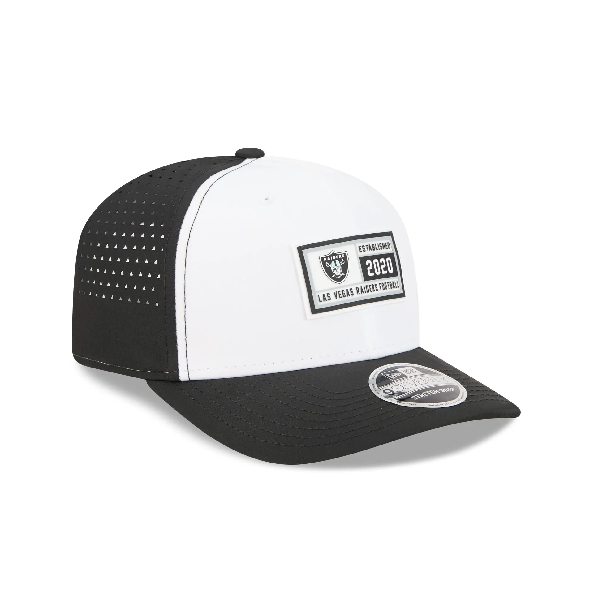Las Vegas Raiders Est. Patch 9SEVENTY Stretch-Snap Hat sold by New Era product image thumbnail 3