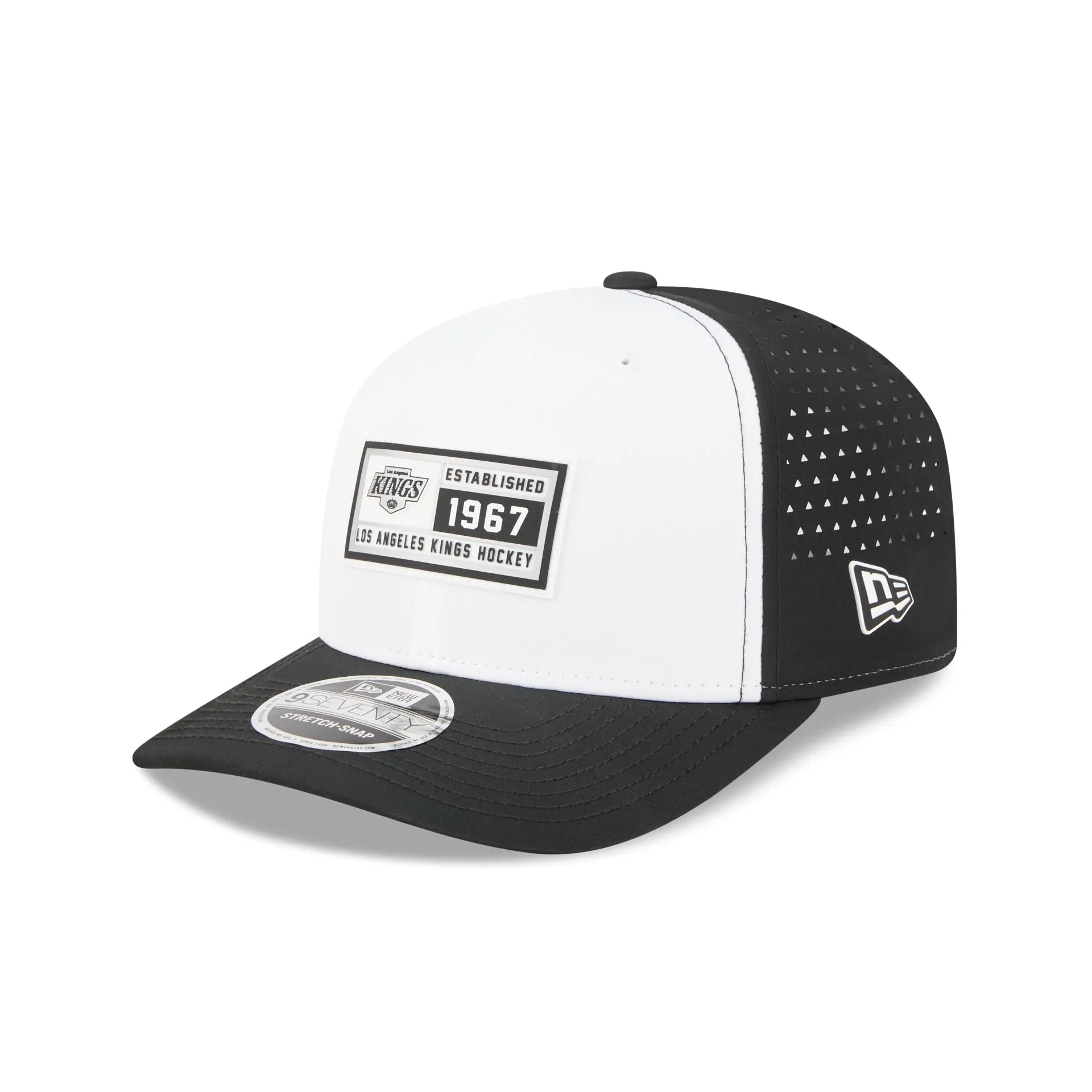 Los Angeles Kings Est. Patch 9SEVENTY Stretch-Snap Hat sold by New Era