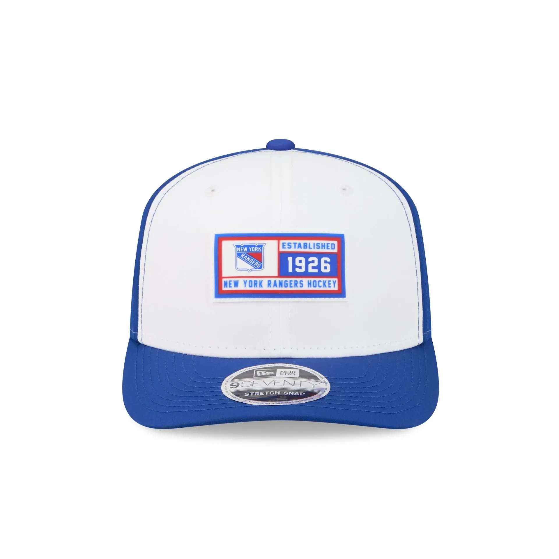 New York Rangers Est. Patch 9SEVENTY Stretch-Snap Hat sold by New Era product image thumbnail 2
