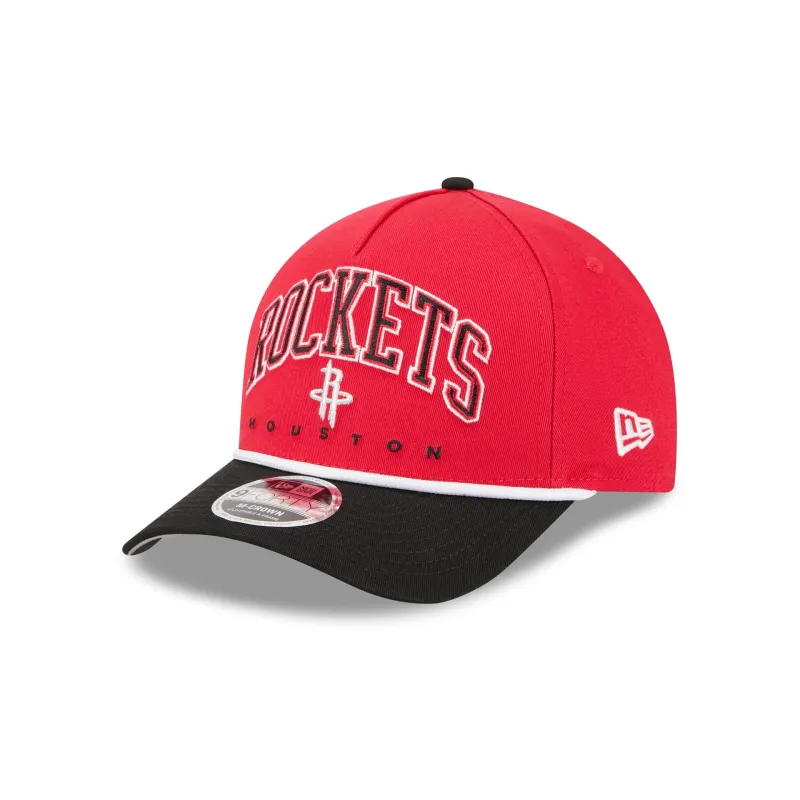 Houston Rockets Arch 9FORTY M-Crown A-Frame Snapback Hat sold by New Era
